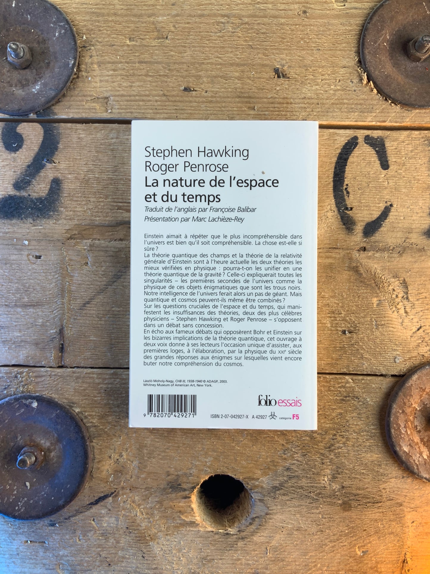 La nature de l’espace et du temps - Stephen Hawking et Roger Penrose