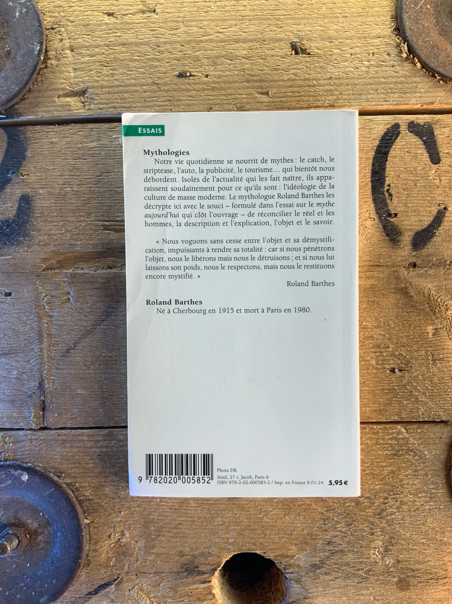 Mythologies - Roland Barthes