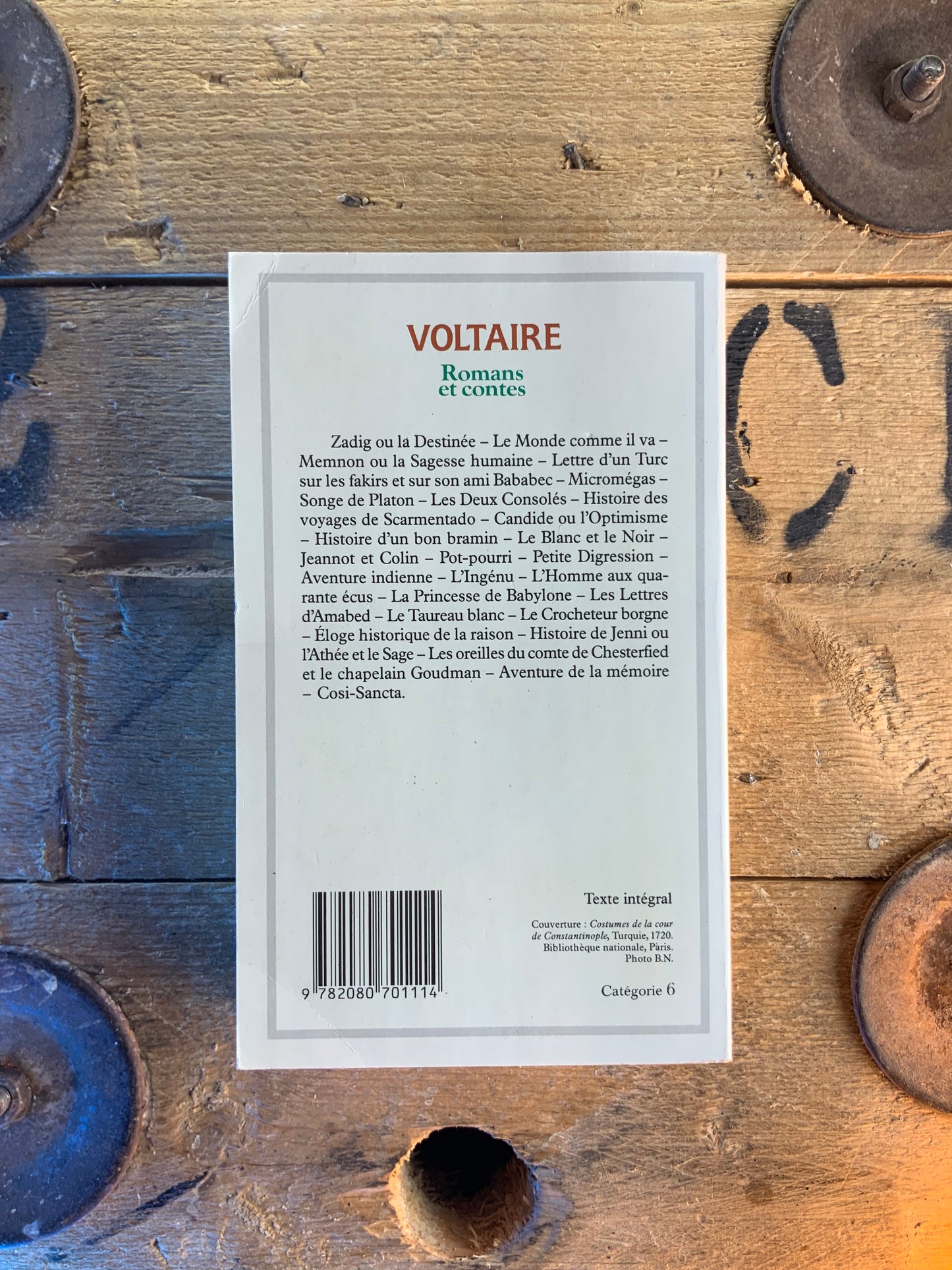 Romans et contes - Voltaire