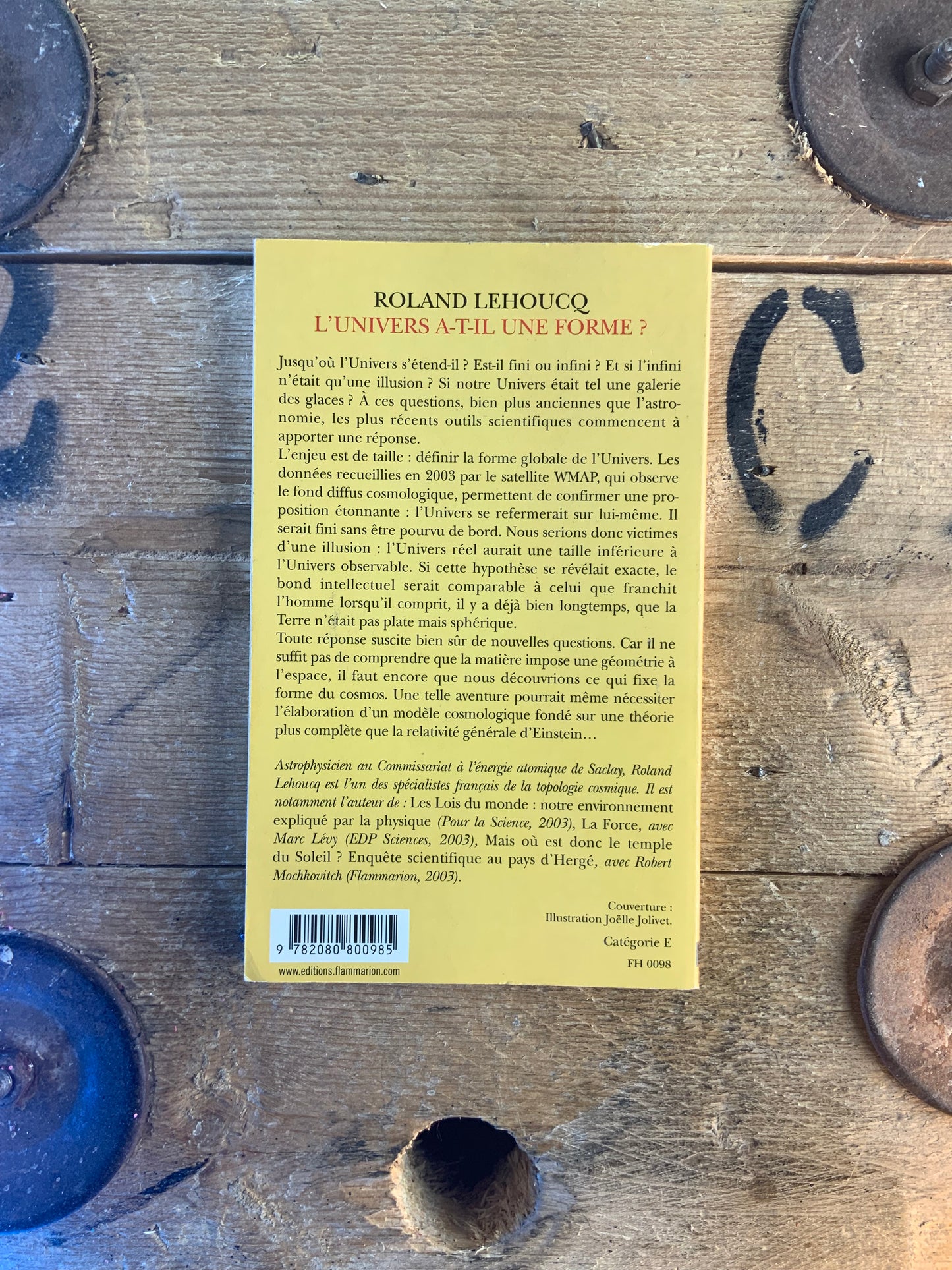 L’univers a-t-il une forme ? - Roland Lehoucq