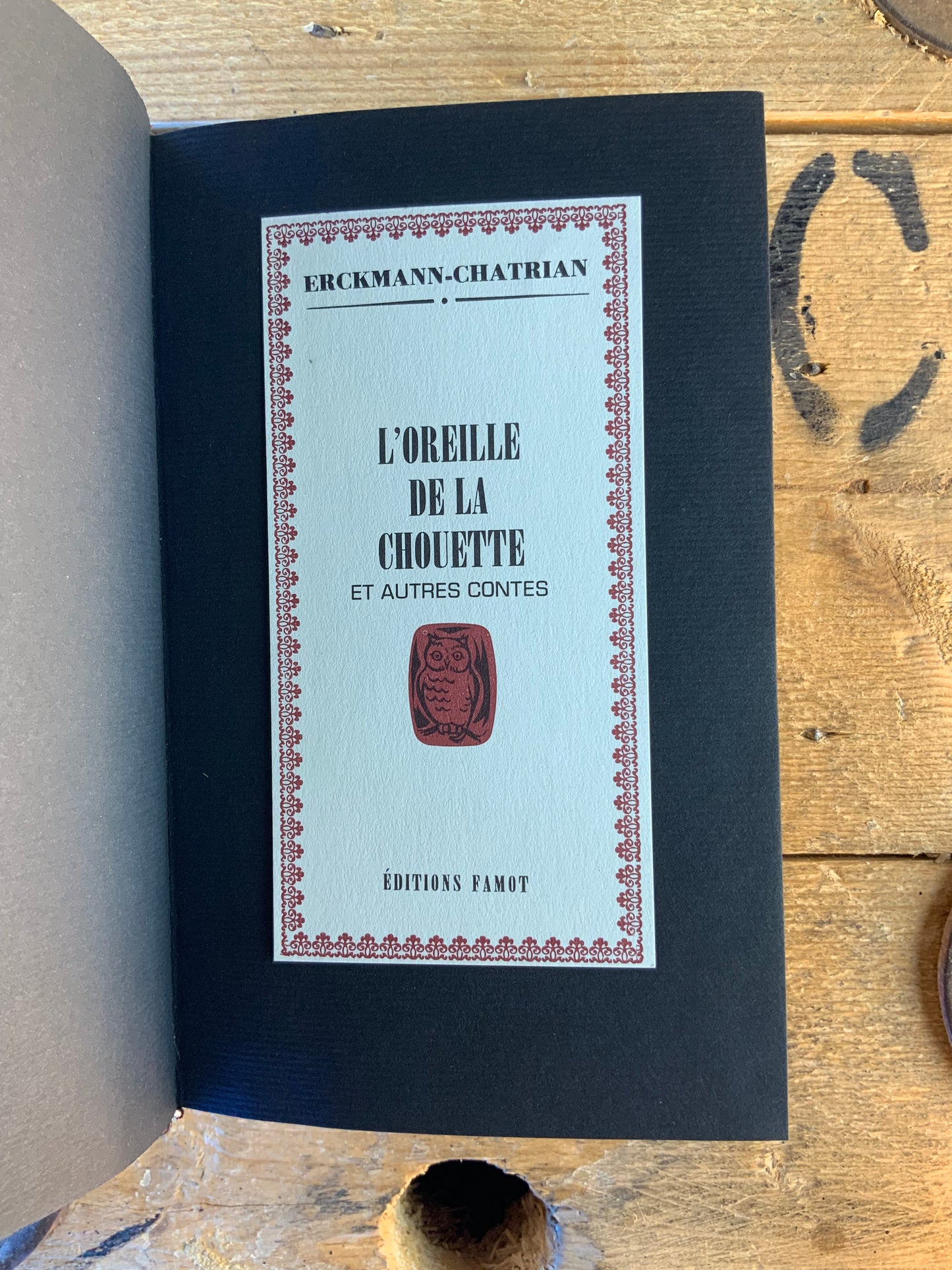 L’oreille de la chouette et autres contes - Erckmann-Chatrian
