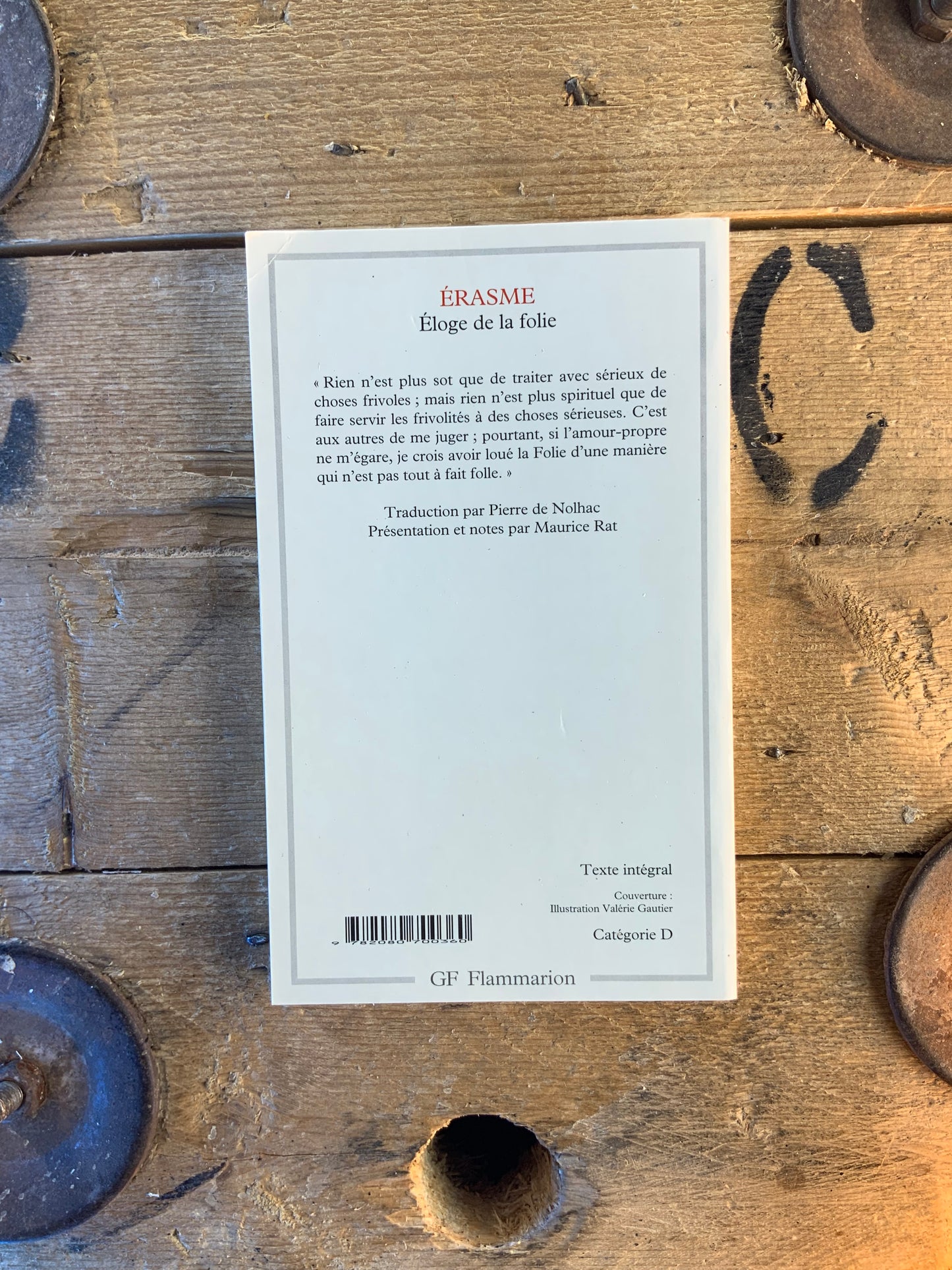 Éloge de la folie - Érasme