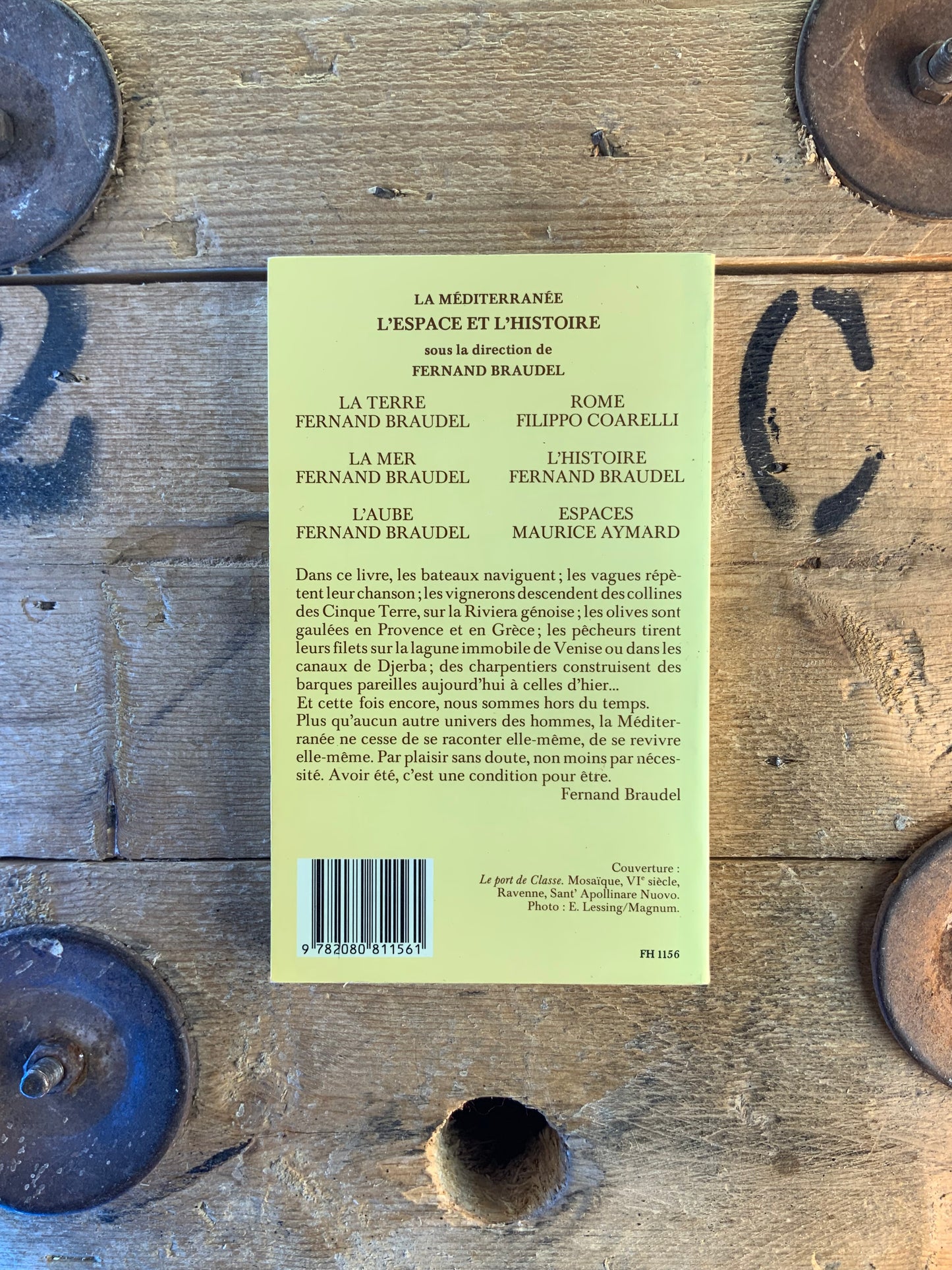 La méditerrannée : l’espace et l’histoire - Fernand Braudel