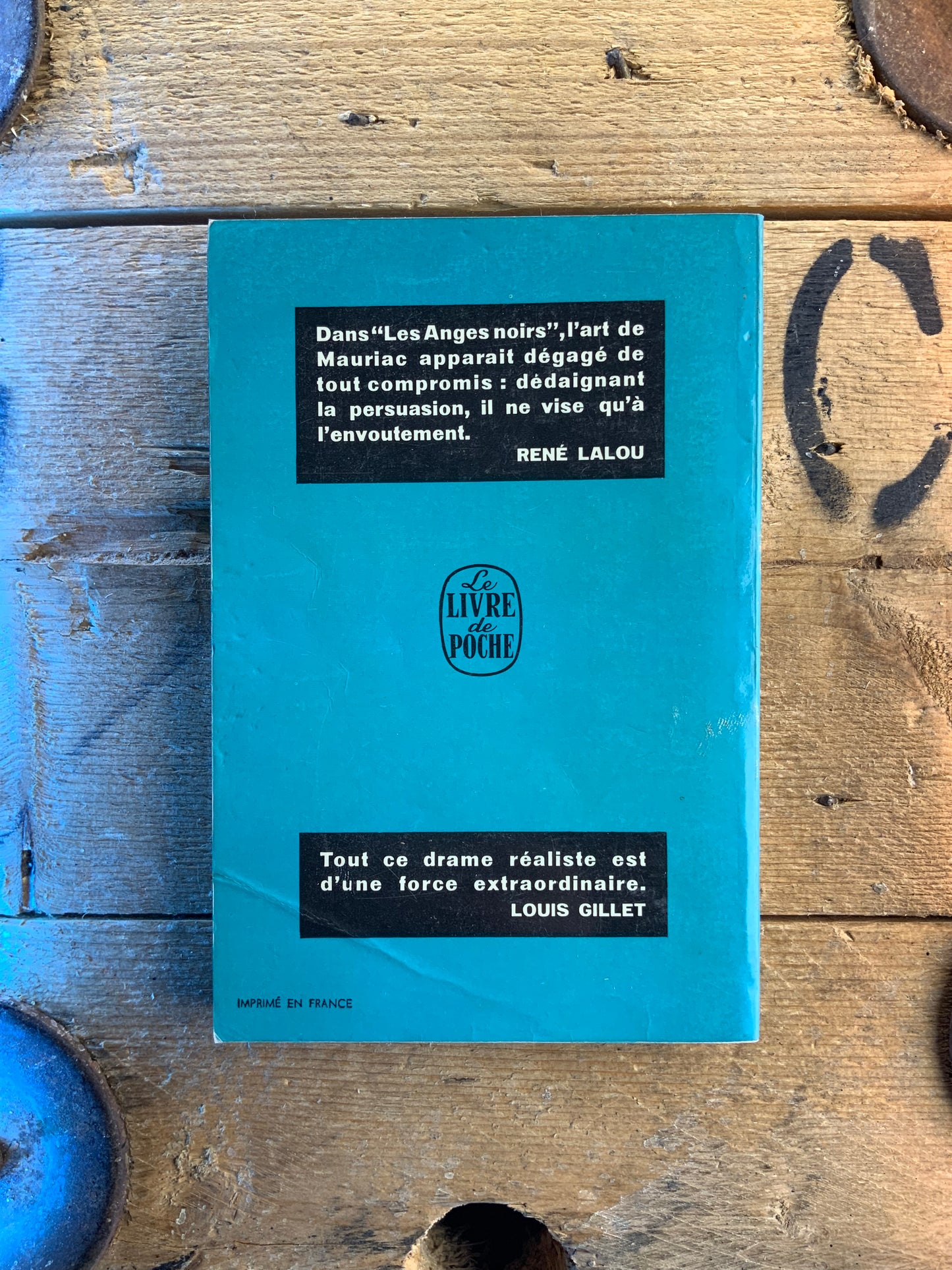 Les anges noirs - François Mauriac