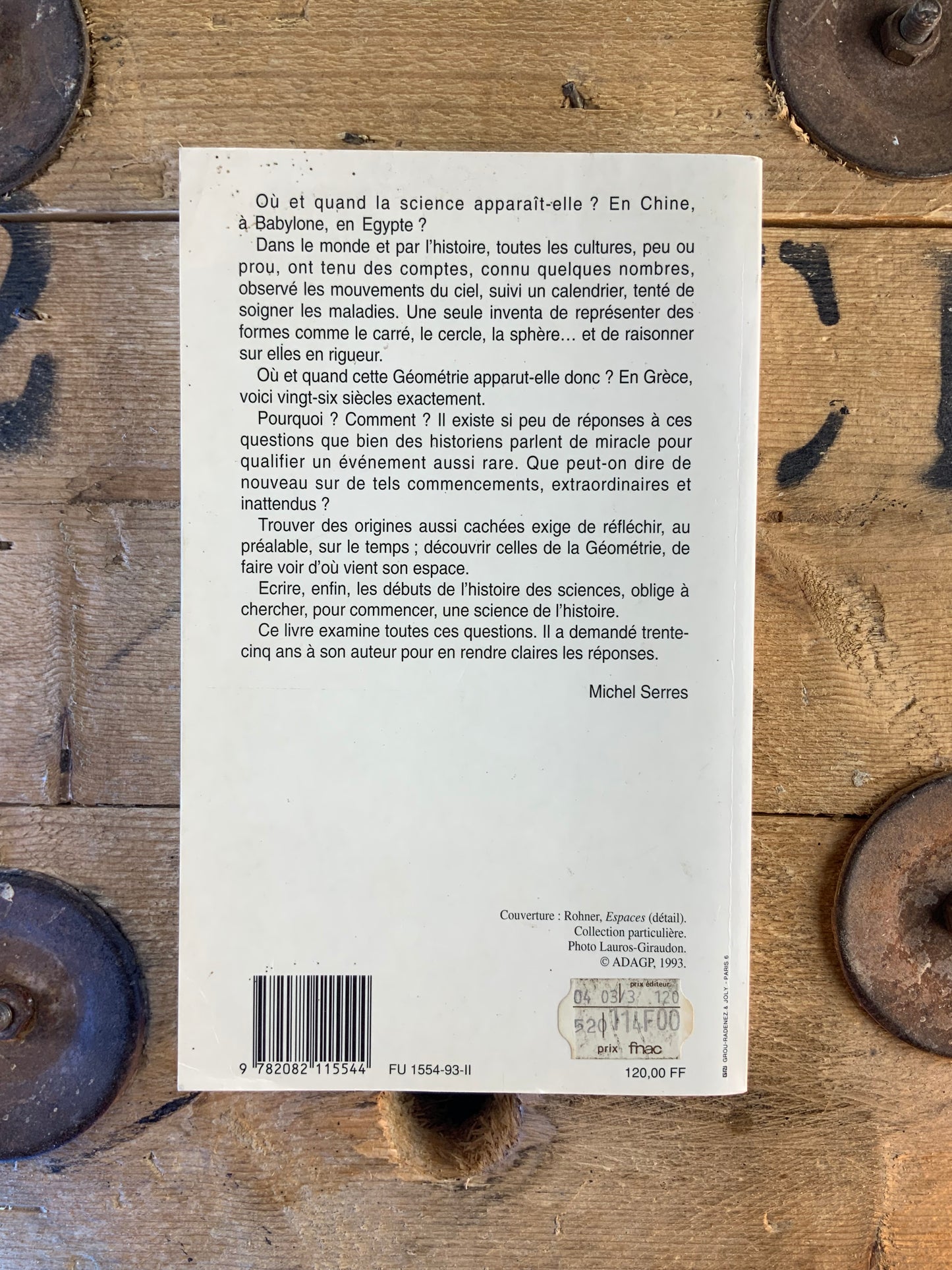Les origines de la géométrie - Michel Serres