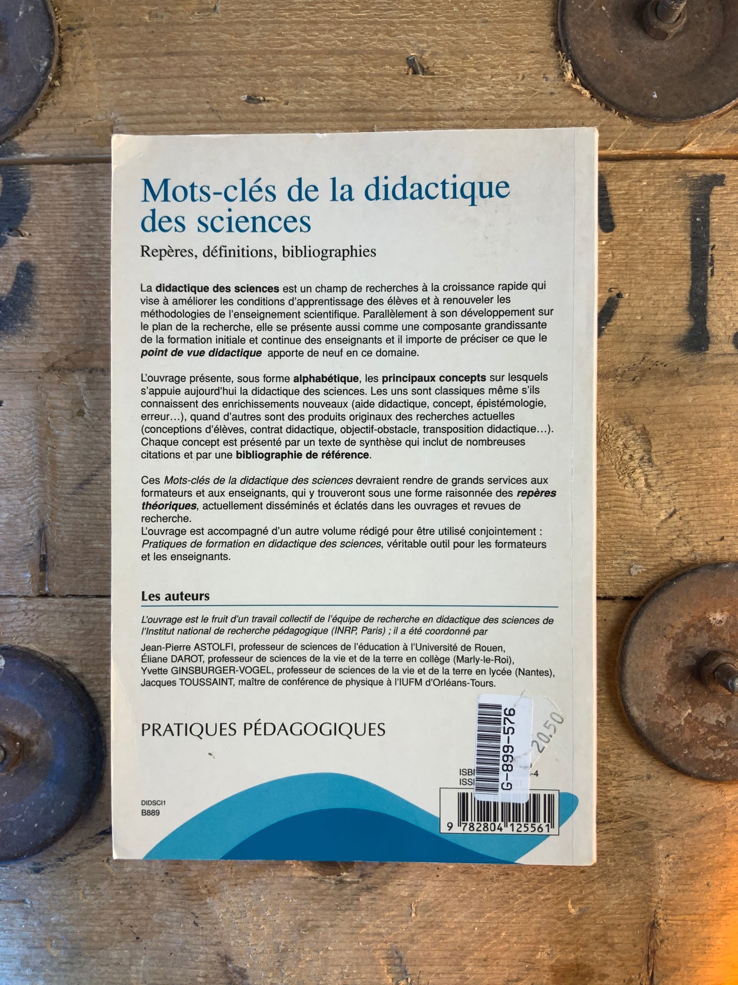 Mots-clés de la didactique des sciences : repères, définitions, bibliogrqphies
