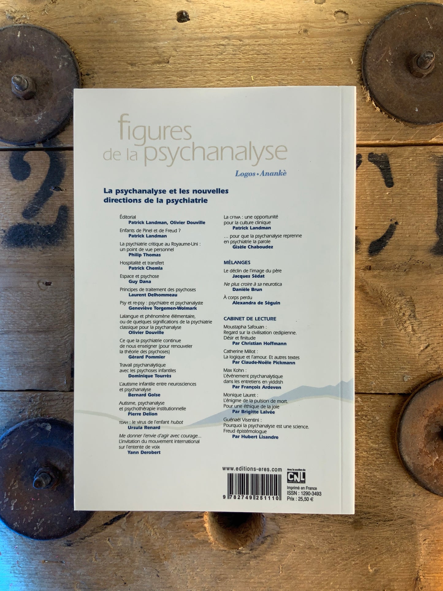 Figures de la psychanalyse : La psychanalyse et les nouvelles directions de la psychiatrie