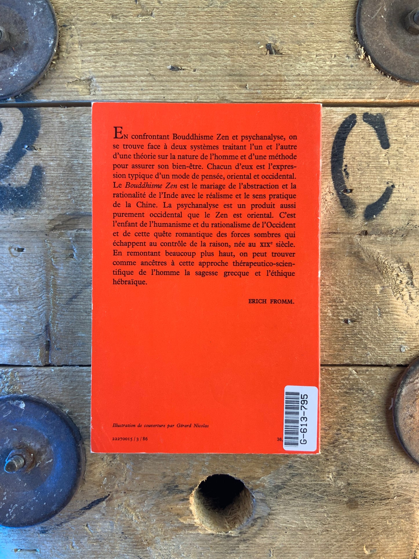 Bouddhisme, Zen et psychanalyse - Suzuki . Fromm . Martino