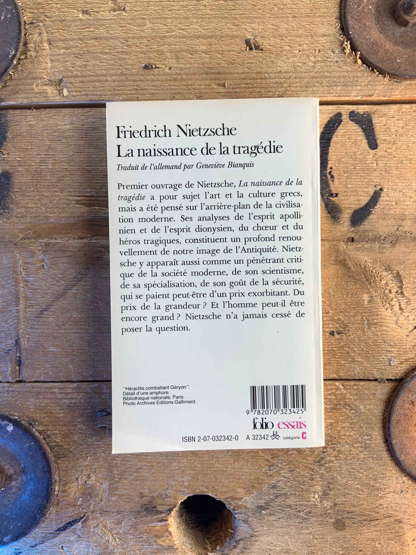 La naissance de la tragédie - Friedrich Nietzsche
