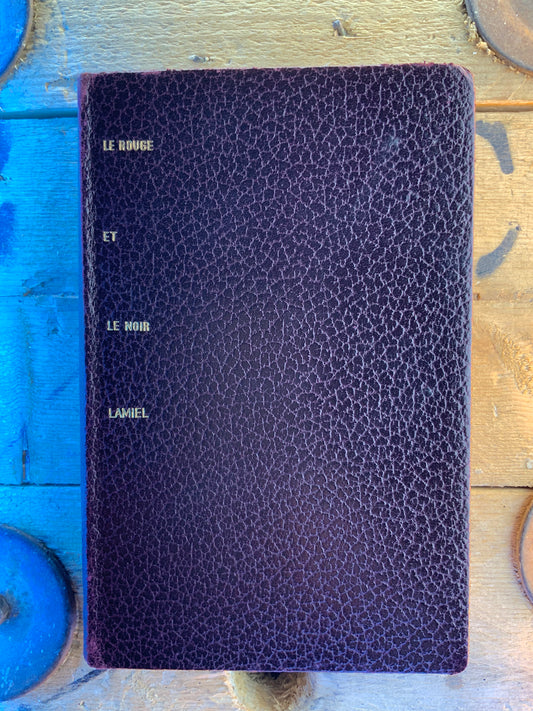 Le rouge et le noir - Stendhal