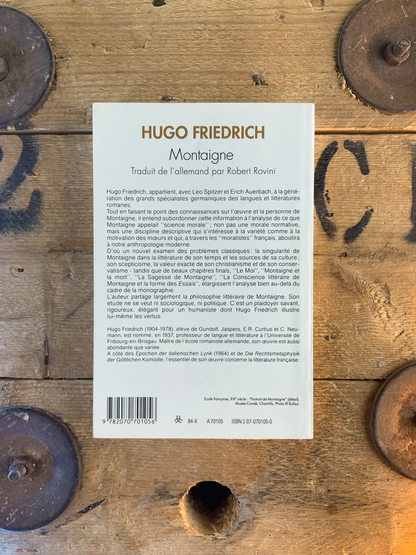 Montaigne - Hugo Friedrich