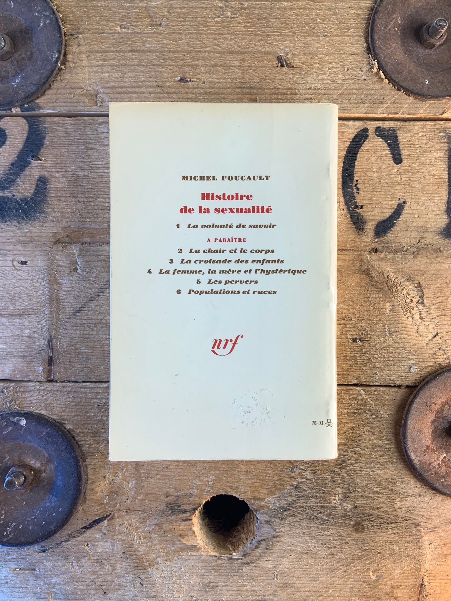 La volonté de savoir - Michel Foucault