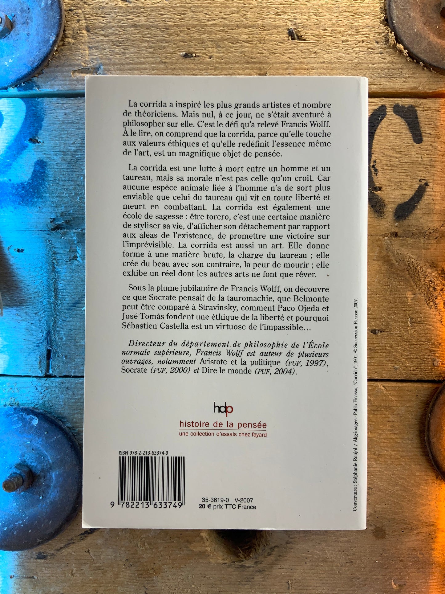 Philosophie de la corrida - Francis Wolff