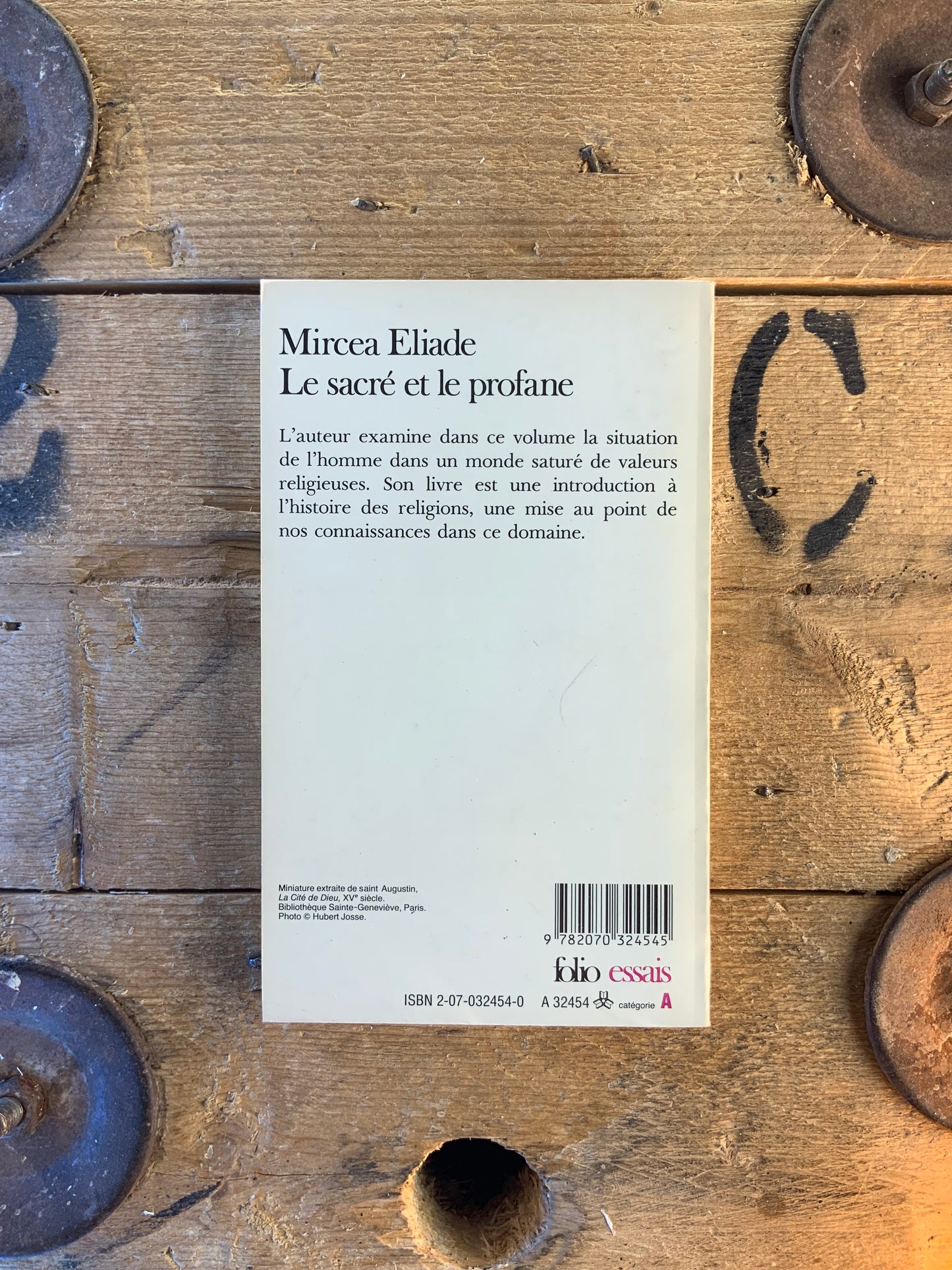 Le sacré et le profane - Mircea Eliade