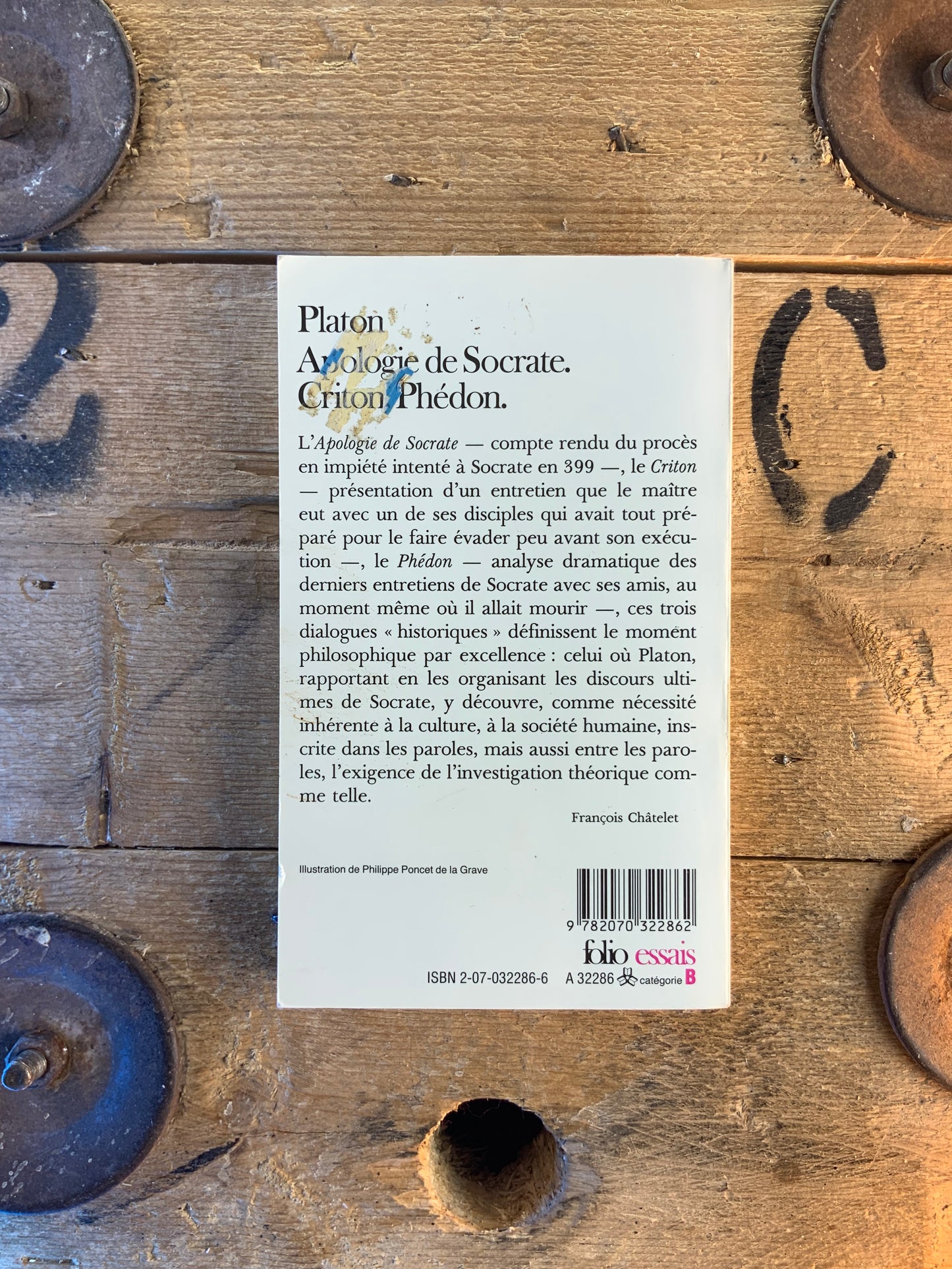 Apologie de Socrate. Criton. Phédon - Platon
