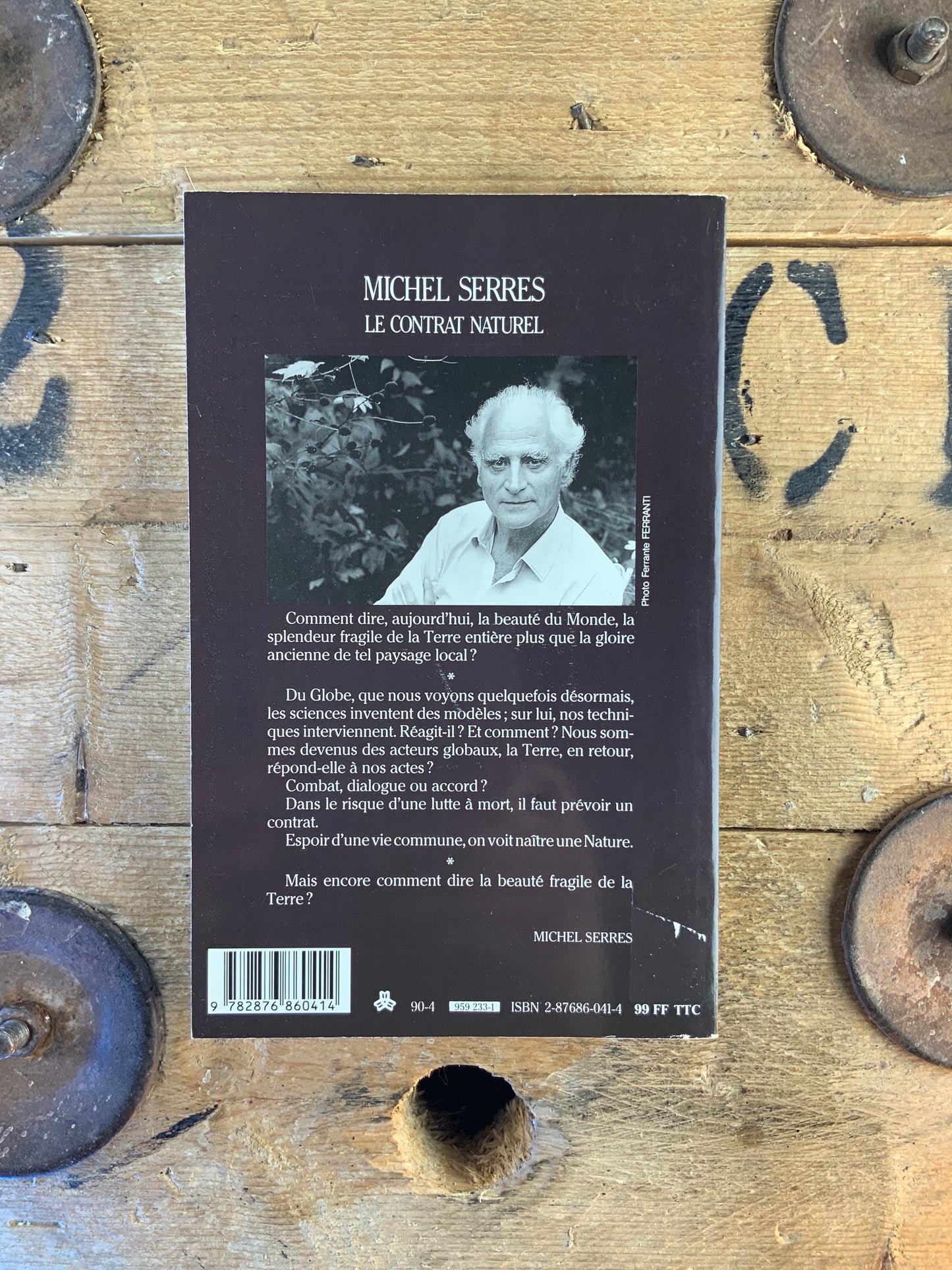 Le contrat naturel - Michel Serres