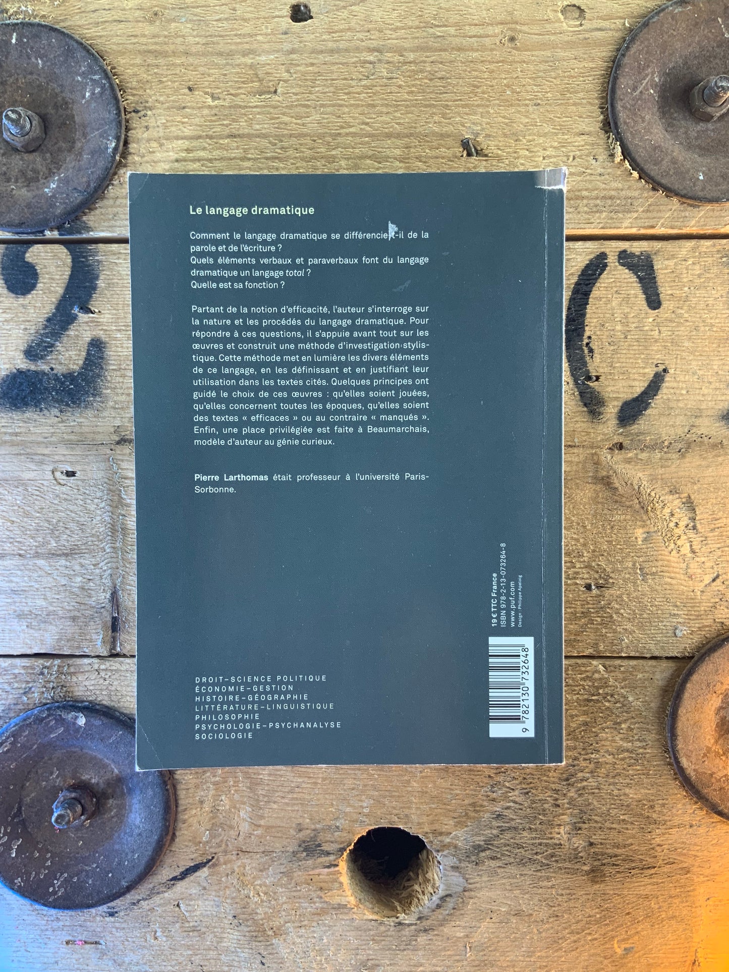 Le langage dramatique - Pierre Larthomas