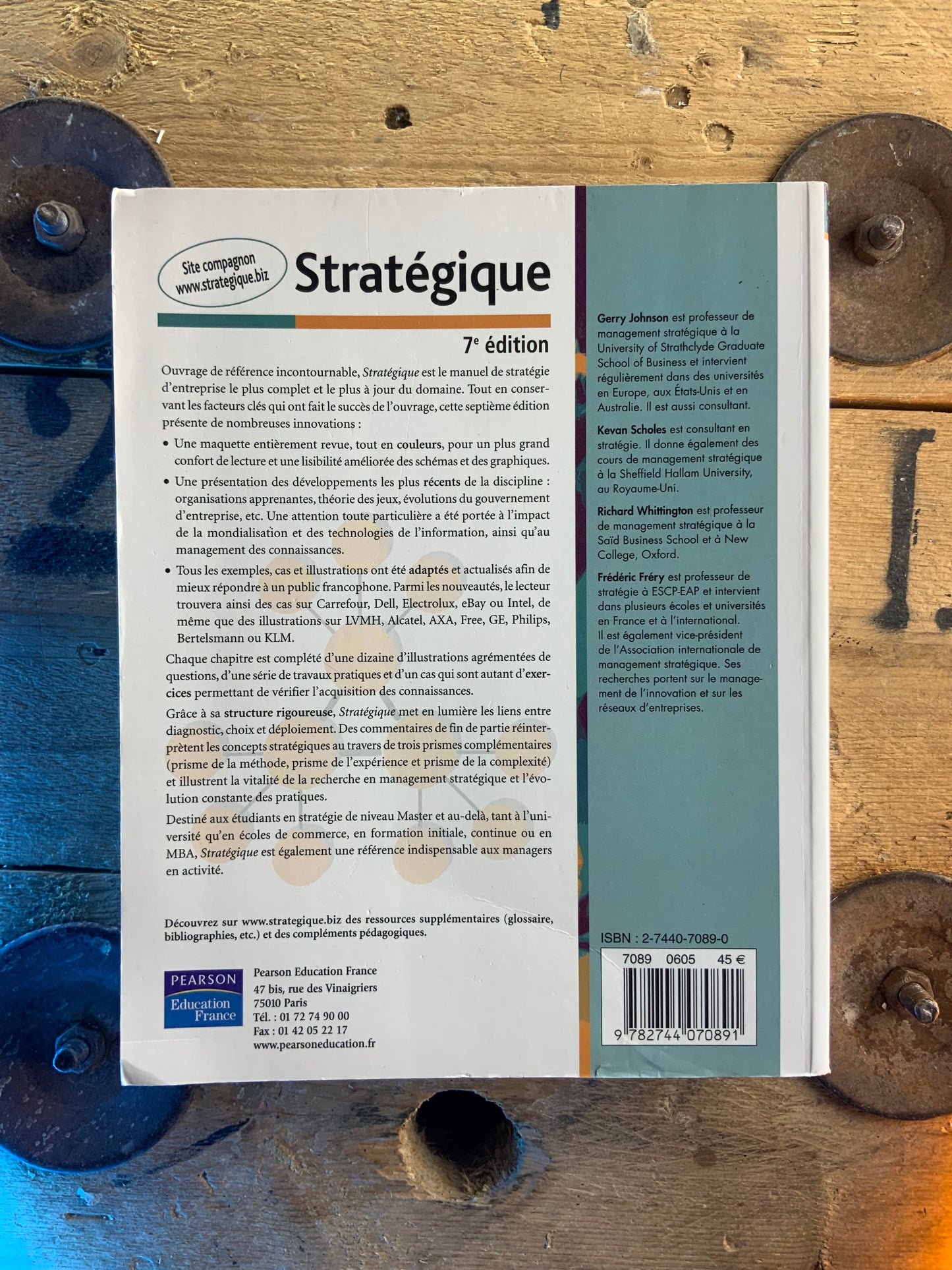 Stratégique - Gerry Johnson , Kevan Scholes , Richard Wittington , Frédéric Fréry