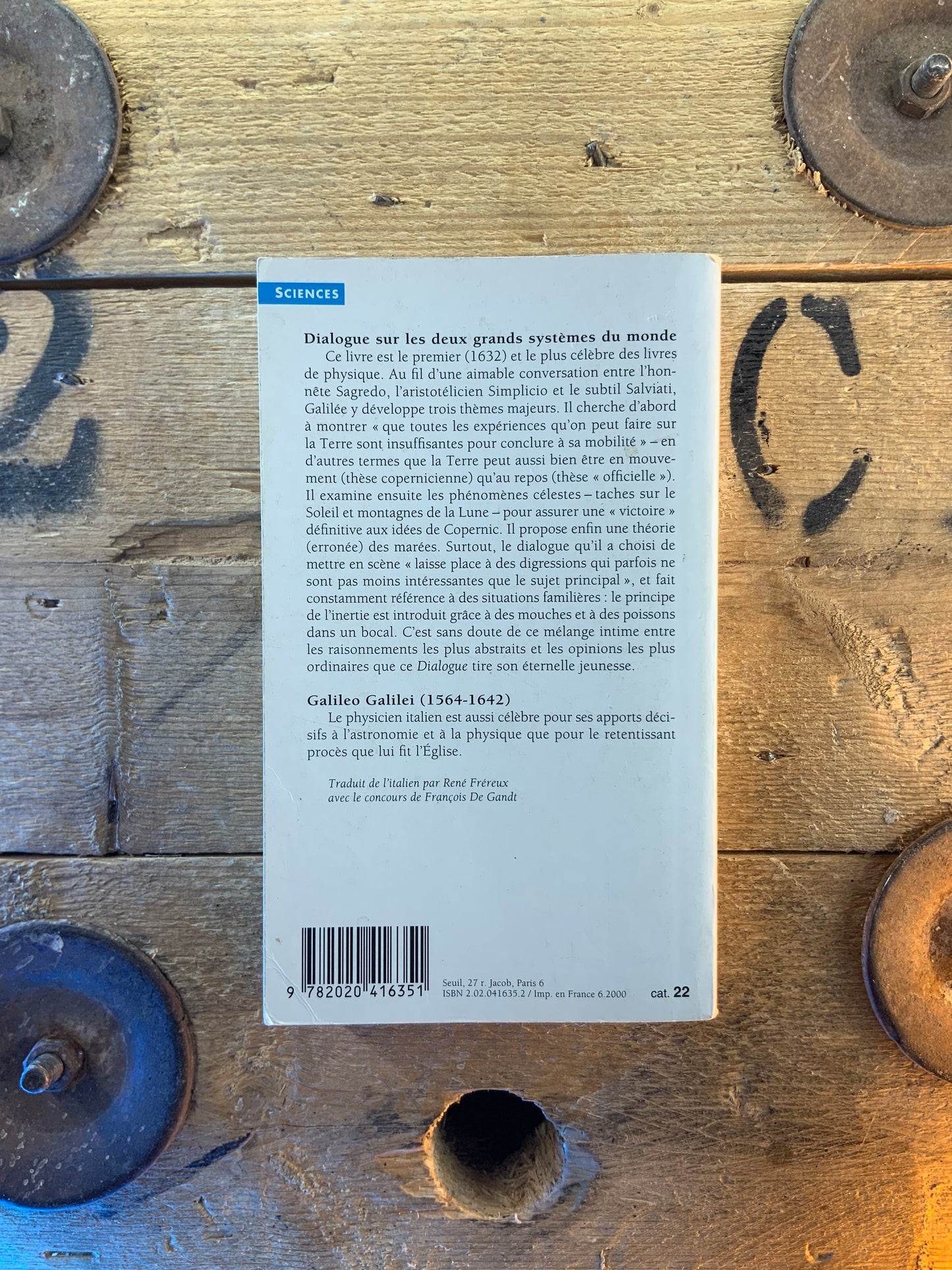 Dialogue sur les grands systèmes du monde - Galileo Galilei