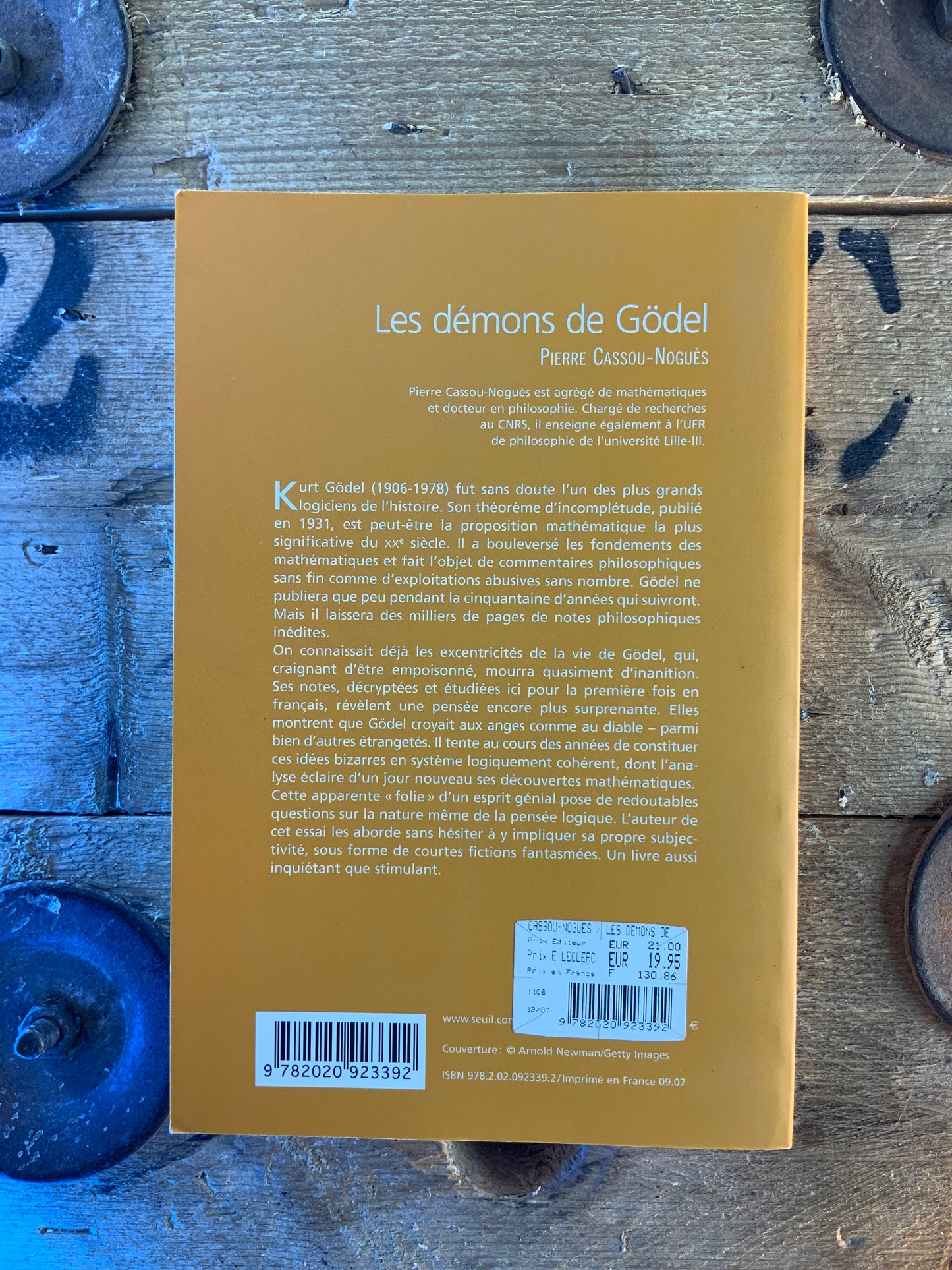 Les démons de Gödel : logique et folie - Pierre Cassou-Noguès
