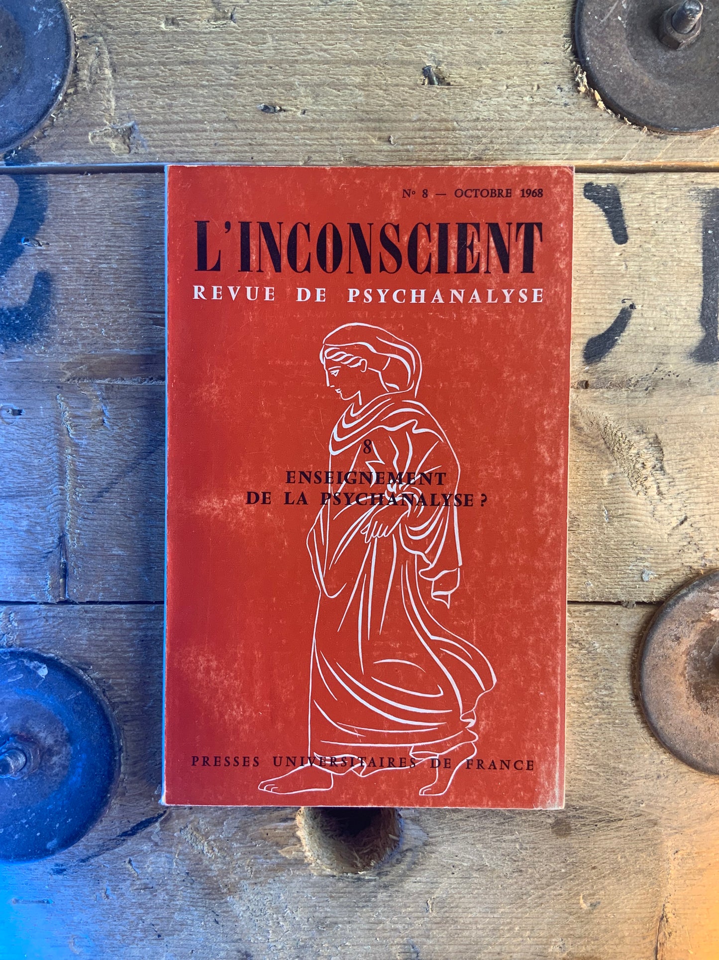 L’inconscient - revue de psychanalyse numéro 8 : enseignement de la psychanalyse