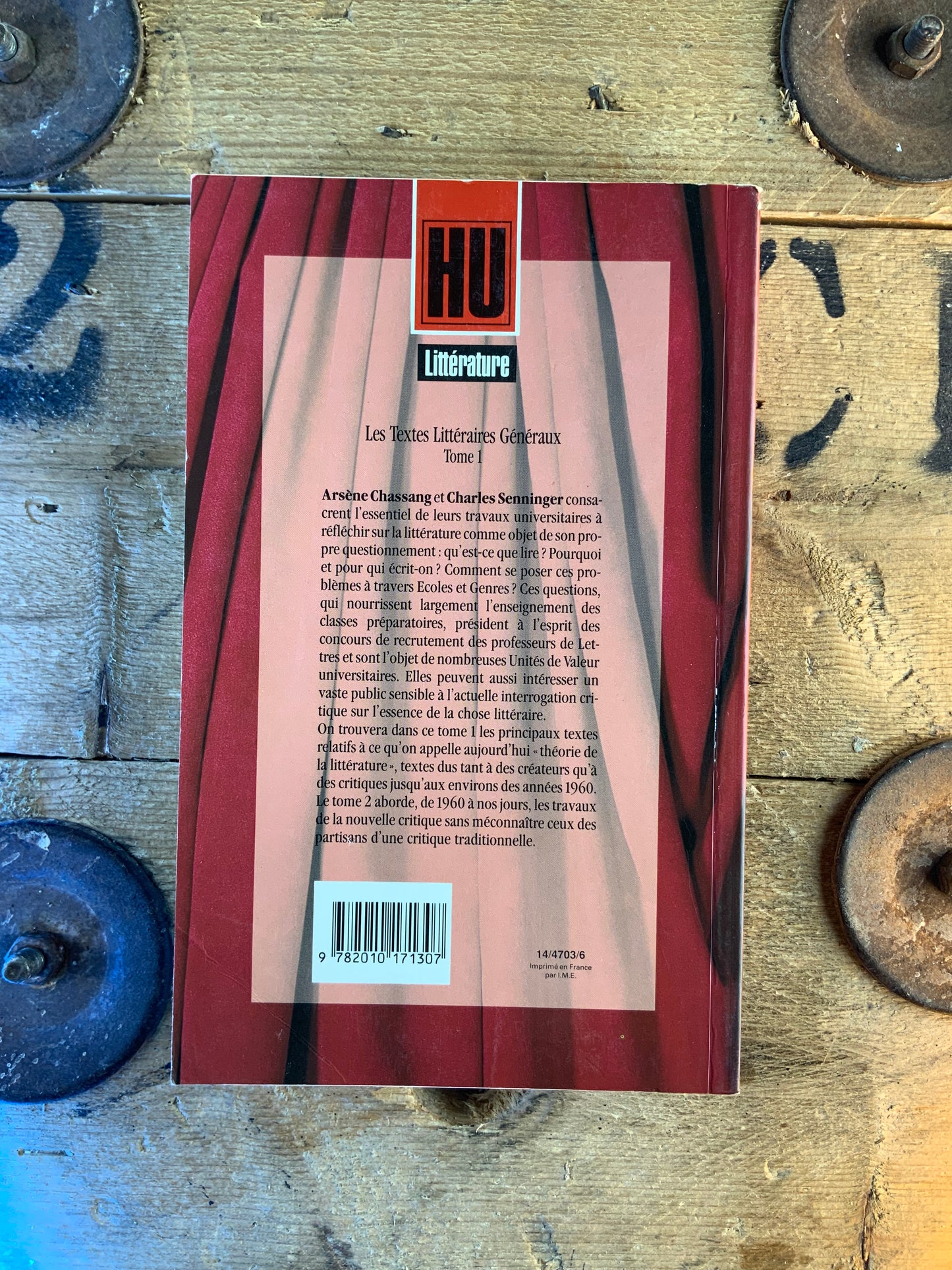 Les textes littéraires généraux I - Arsène Chassang et Charles Senninger
