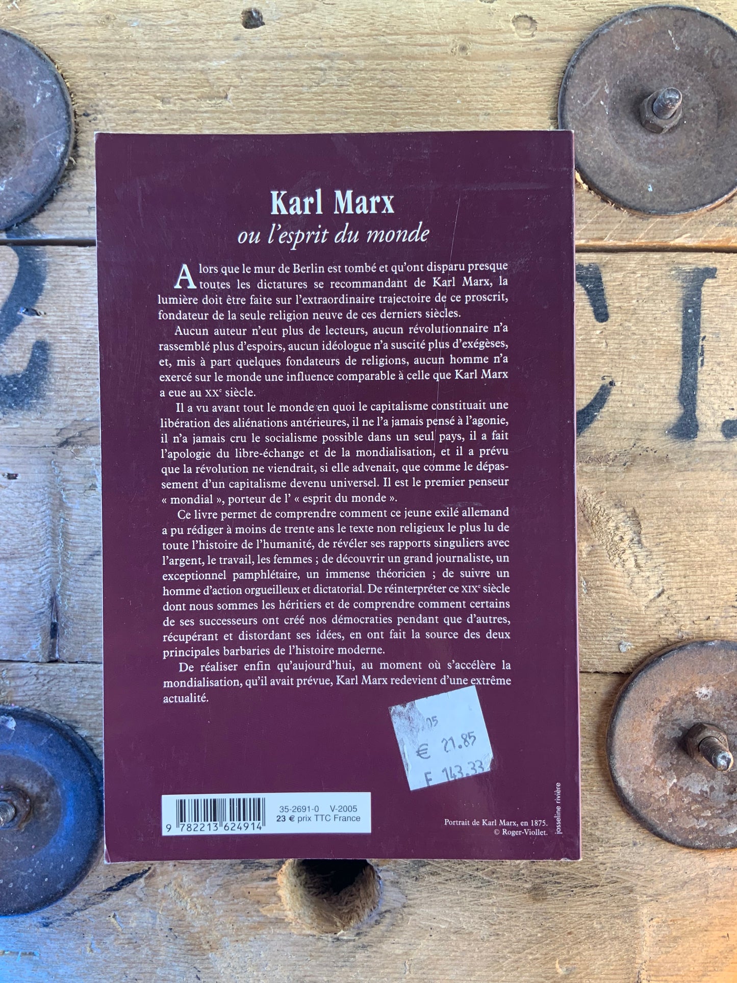 Karl Marx ou l’esprit du monde - Jacques Attali