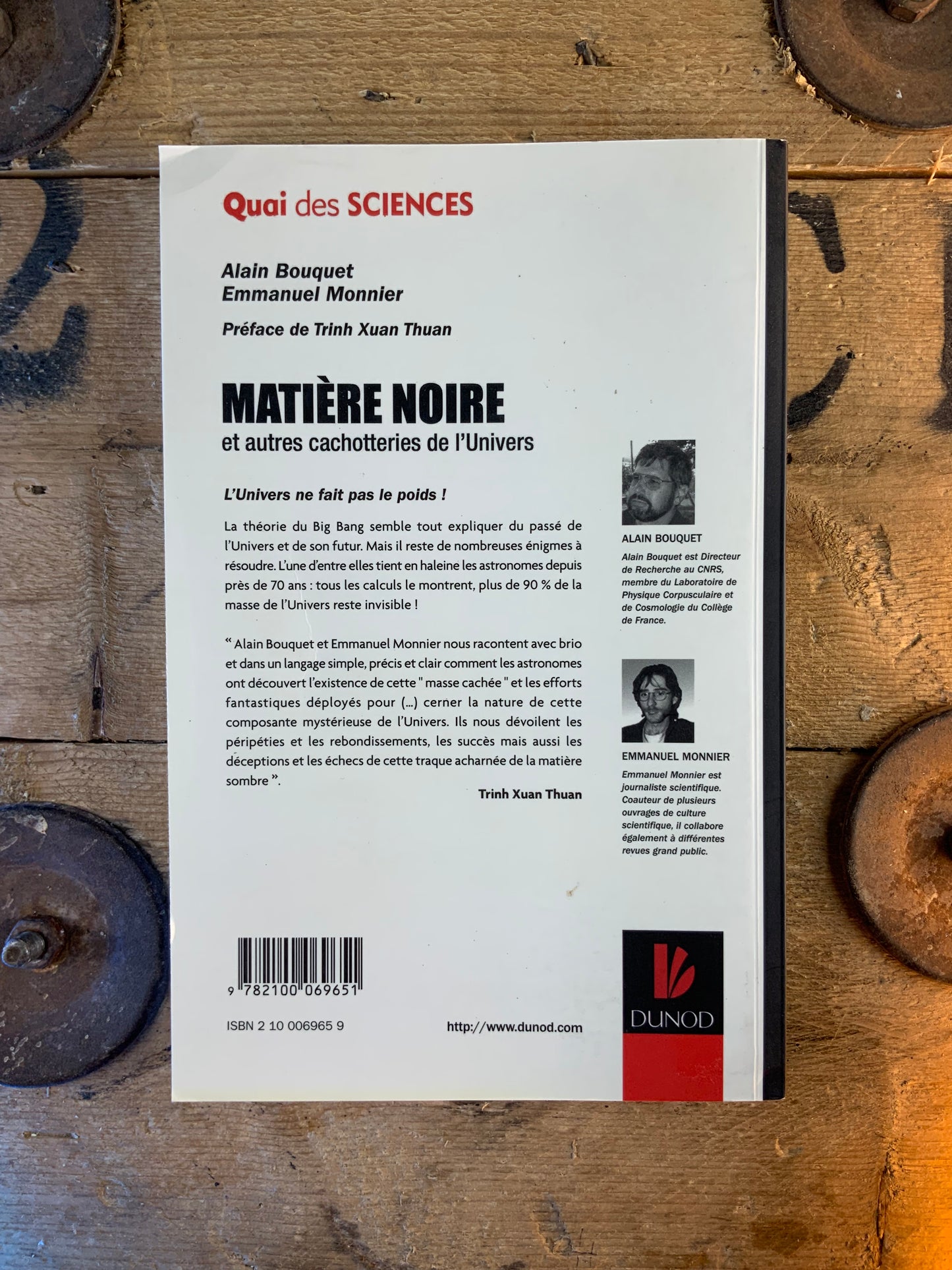 Matière noire et autres cachotteries de l’Univers - Alain Bouquet et Emmanuel Monnier