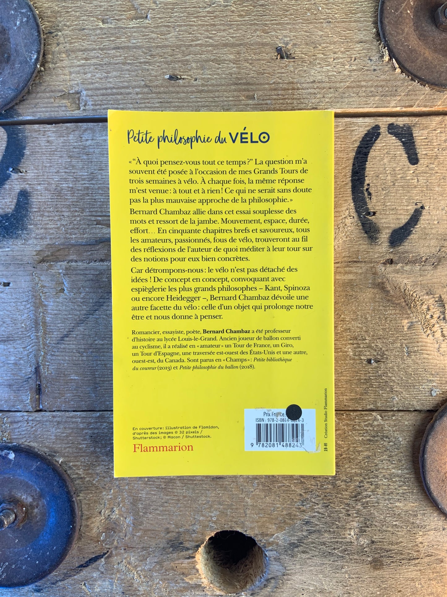 Petite philosophie du vélo - Bernard Chambaz