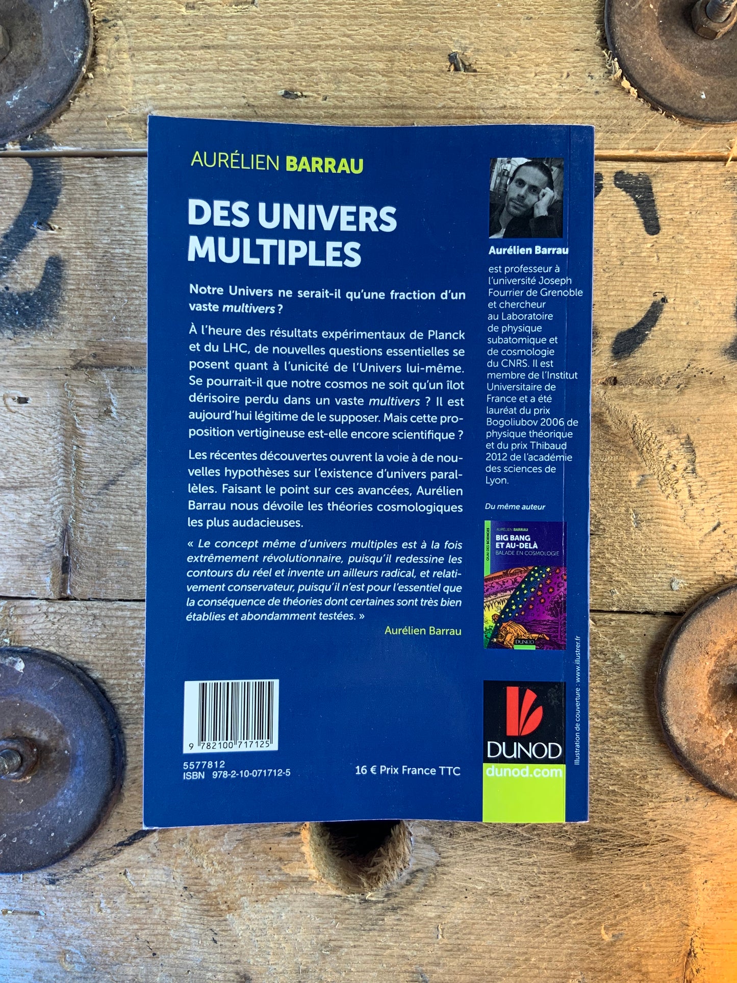 Des univers multiples : à l’aube d’une nouvelle cosmologie - Aurélien Barrau