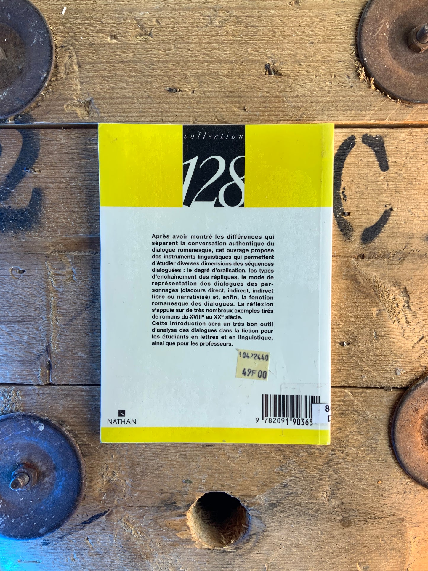 Le dialogue dans le roman - Sylvie Durrer