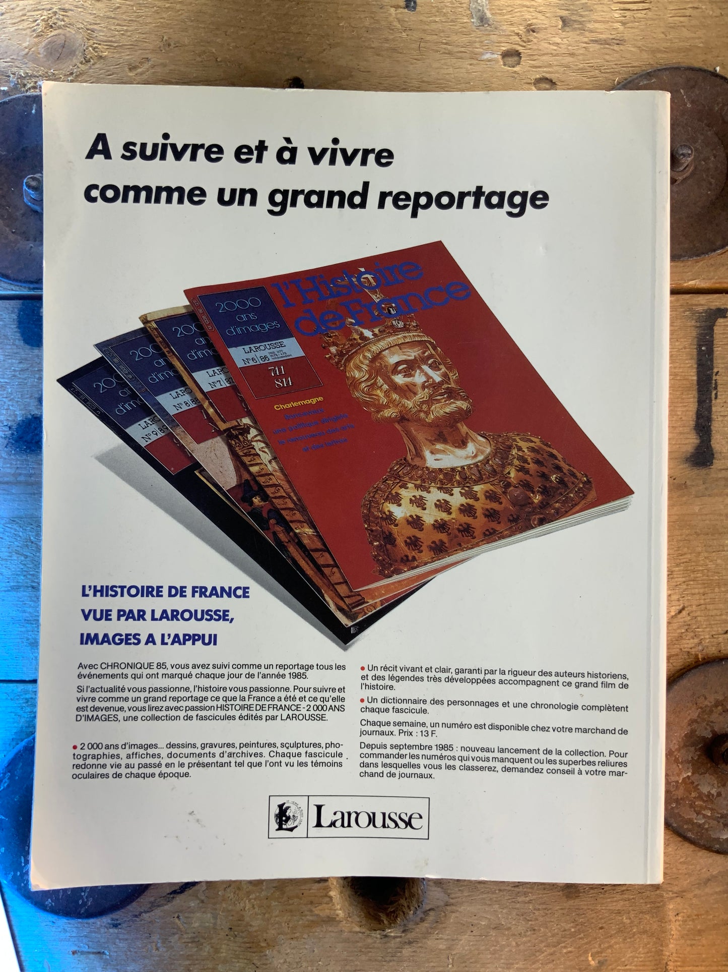 Chronique du 20e siècle 1985 : 52 semaines de la vie du monde