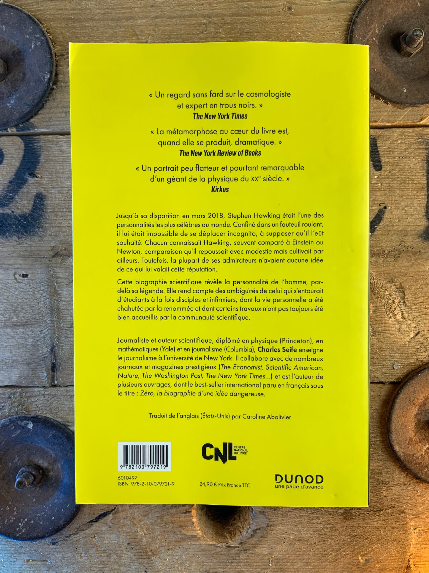 Stephen Hawking : par-delà la légende - Charles Seife