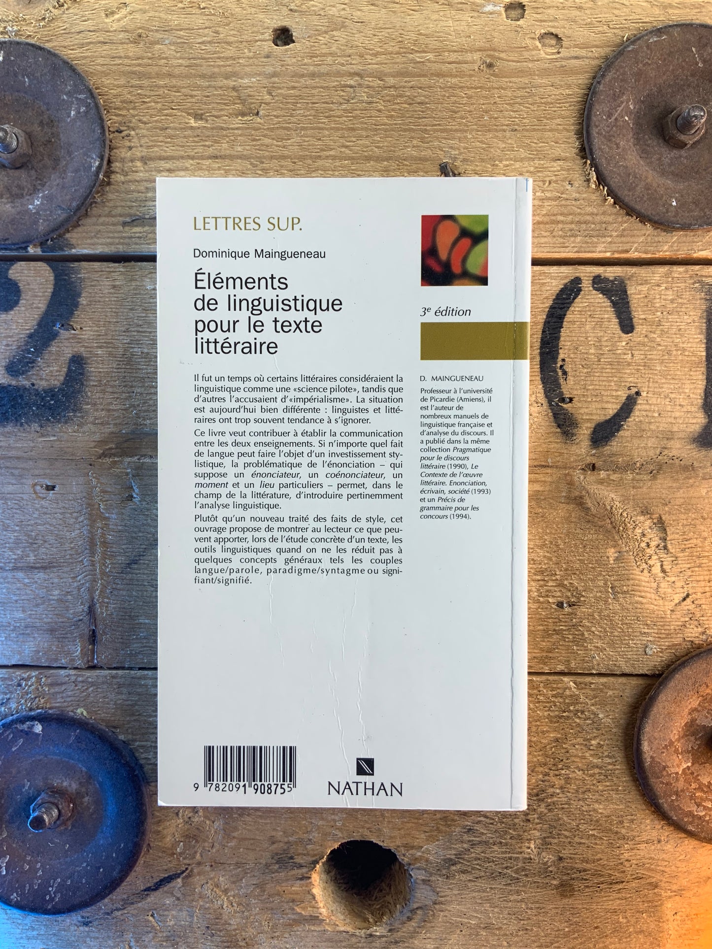 Éléments de linguistique pour le texte littéraire - Dominique Maingueneau