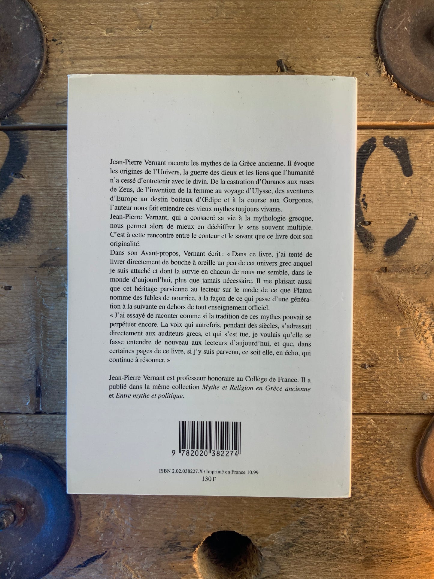 L’univers des dieux et des hommes - Jean-Pierre Vernant