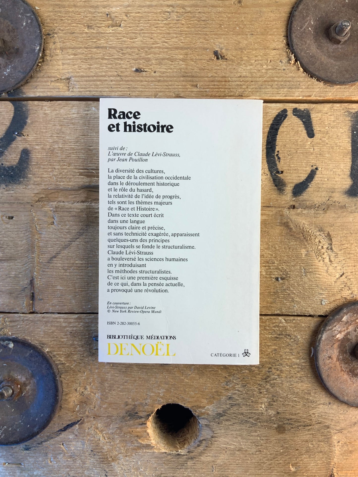 Race et histoire - Claude Levi-Strauss