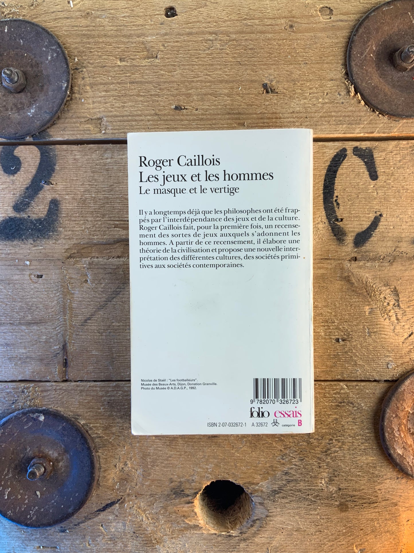 Les jeux et les hommes - Roger Caillois