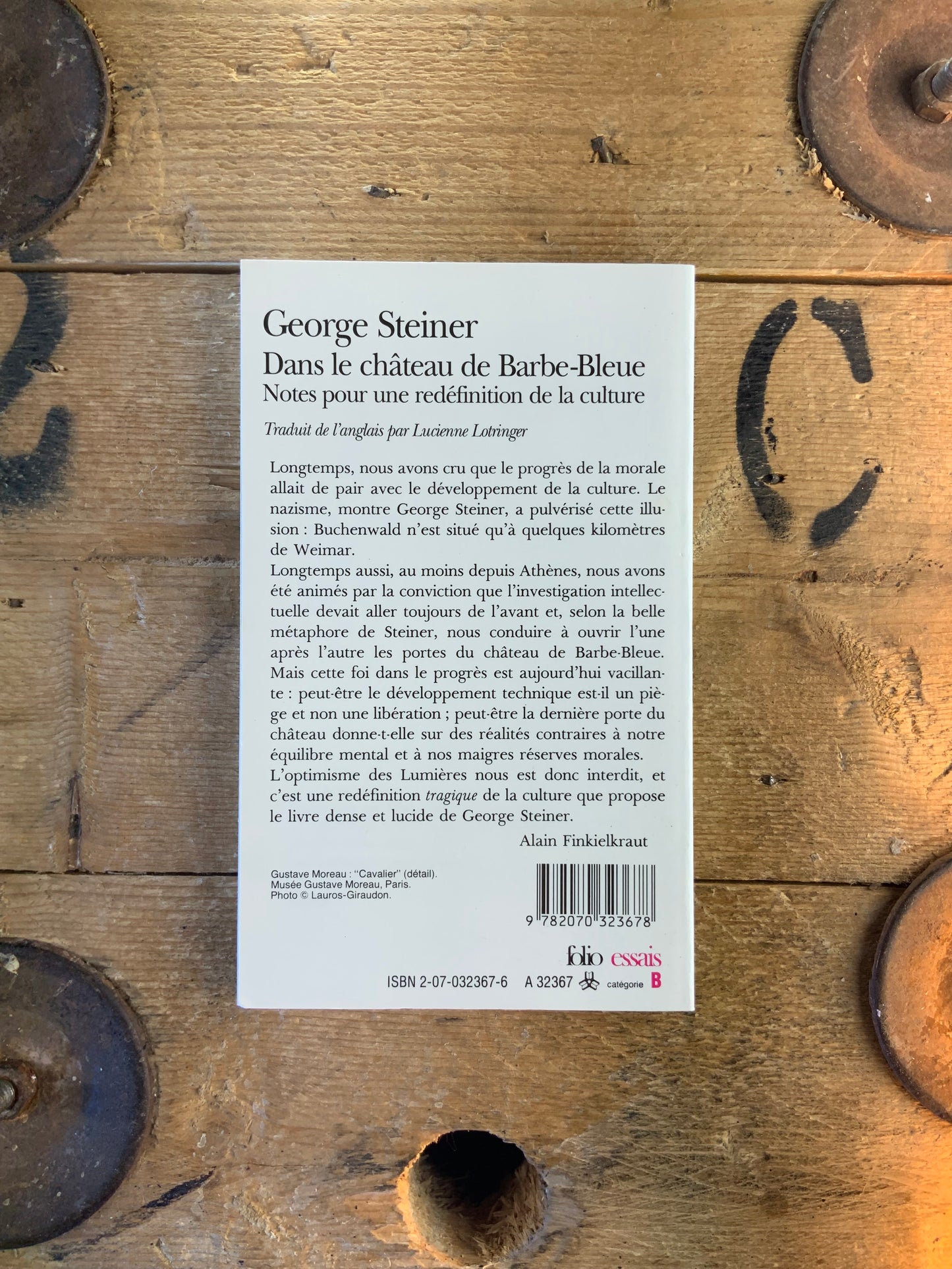 Dans le château de Barbe-Bleue : notes pour une redéfinition de la culture - George Steiner