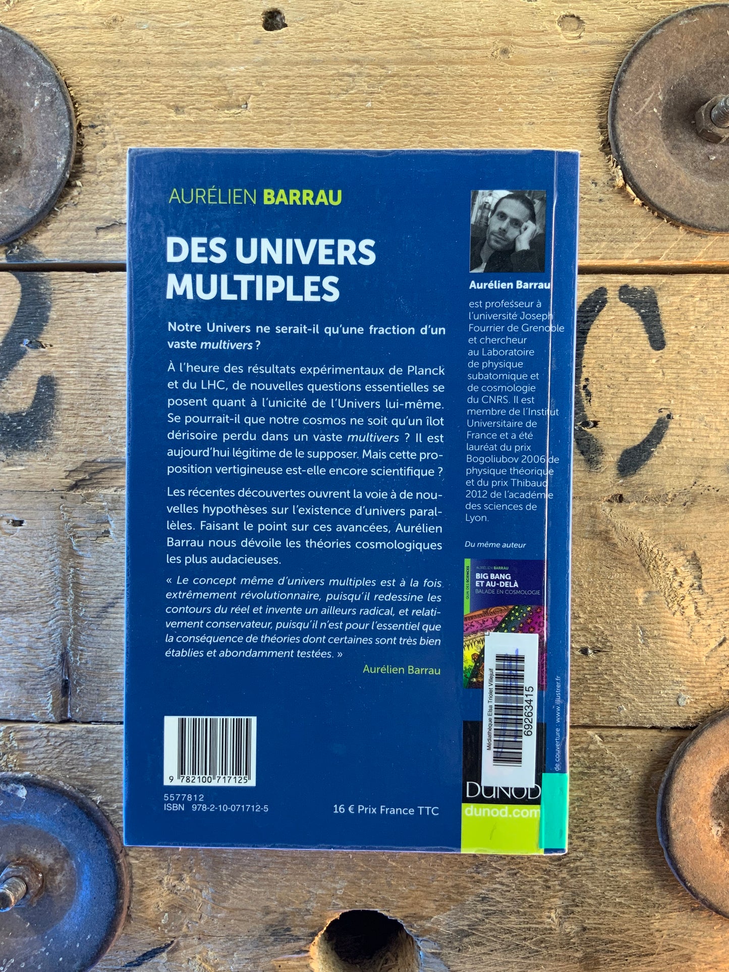 Des univers multiples : à l’aube d’une nouvelle cosmologie - Aurélien Barrau