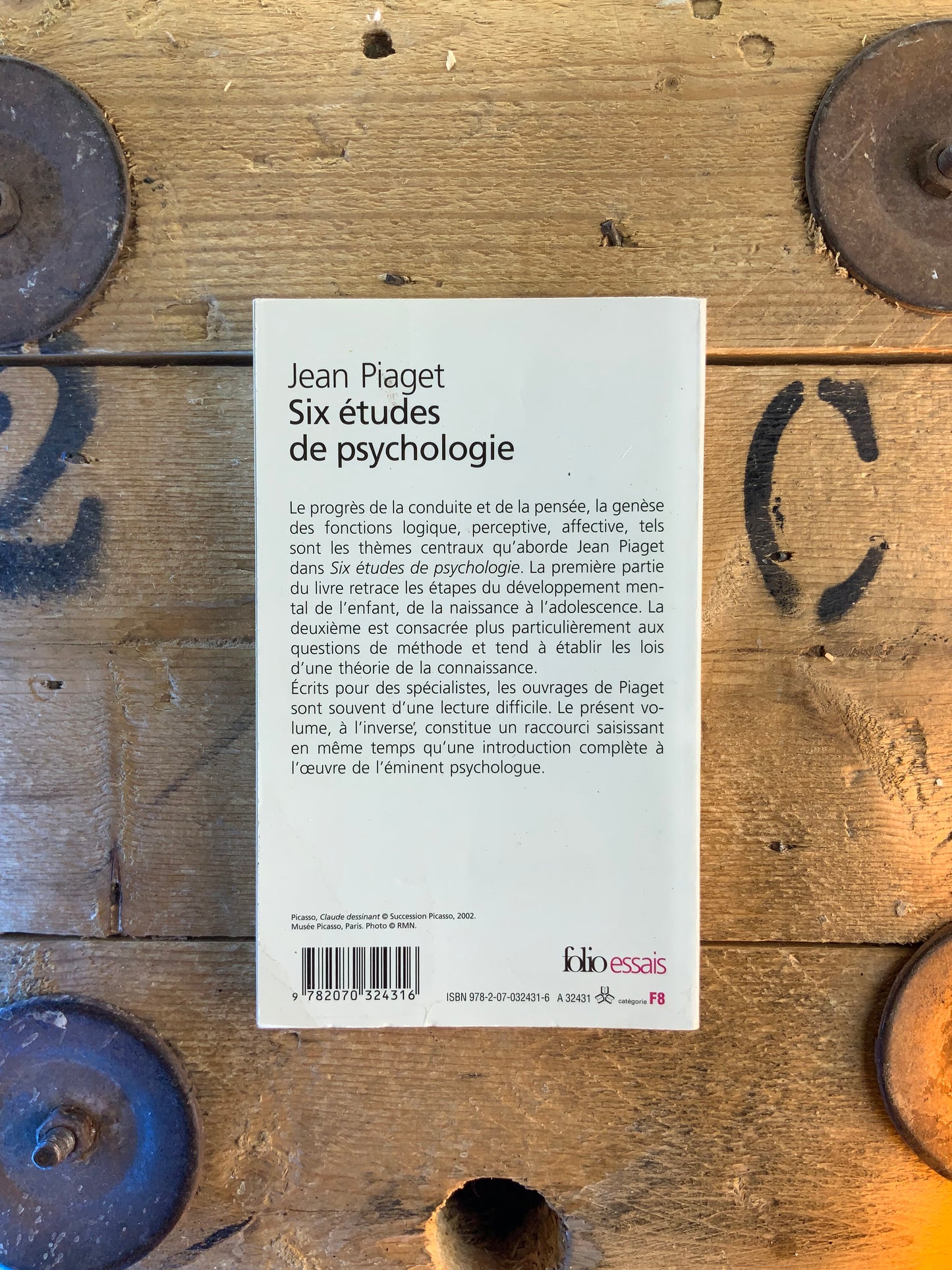 Six études de psychologie - Jean Piaget