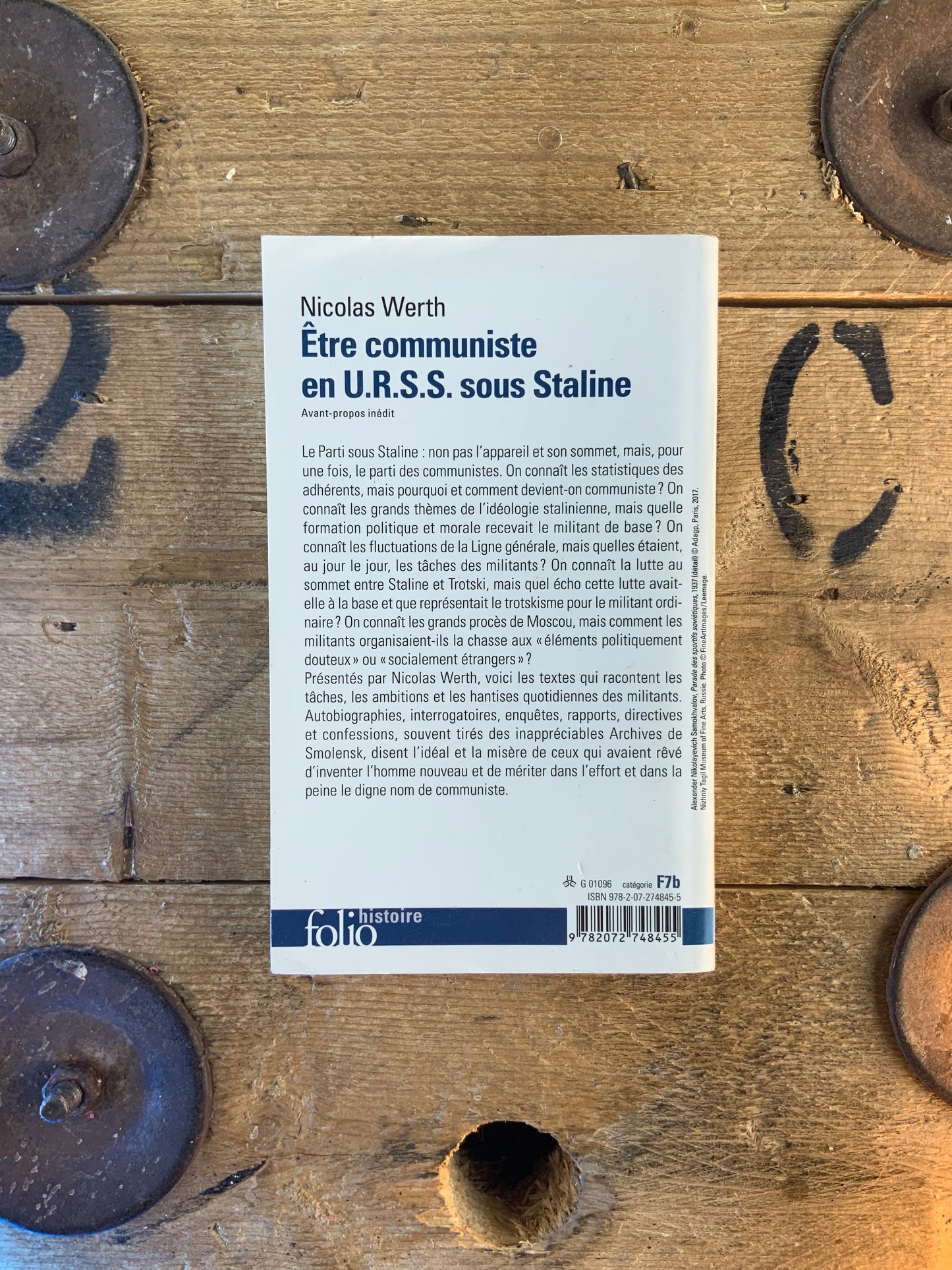 Être communiste en U.R.S.S sous Staline - Nicolas Werth