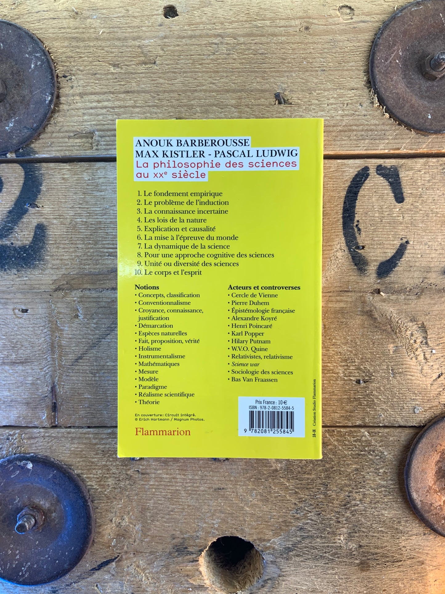 La philosophie des sciences au XXe siècle - Anouk Barberousse, Max Kistler et Pascal Ludwing