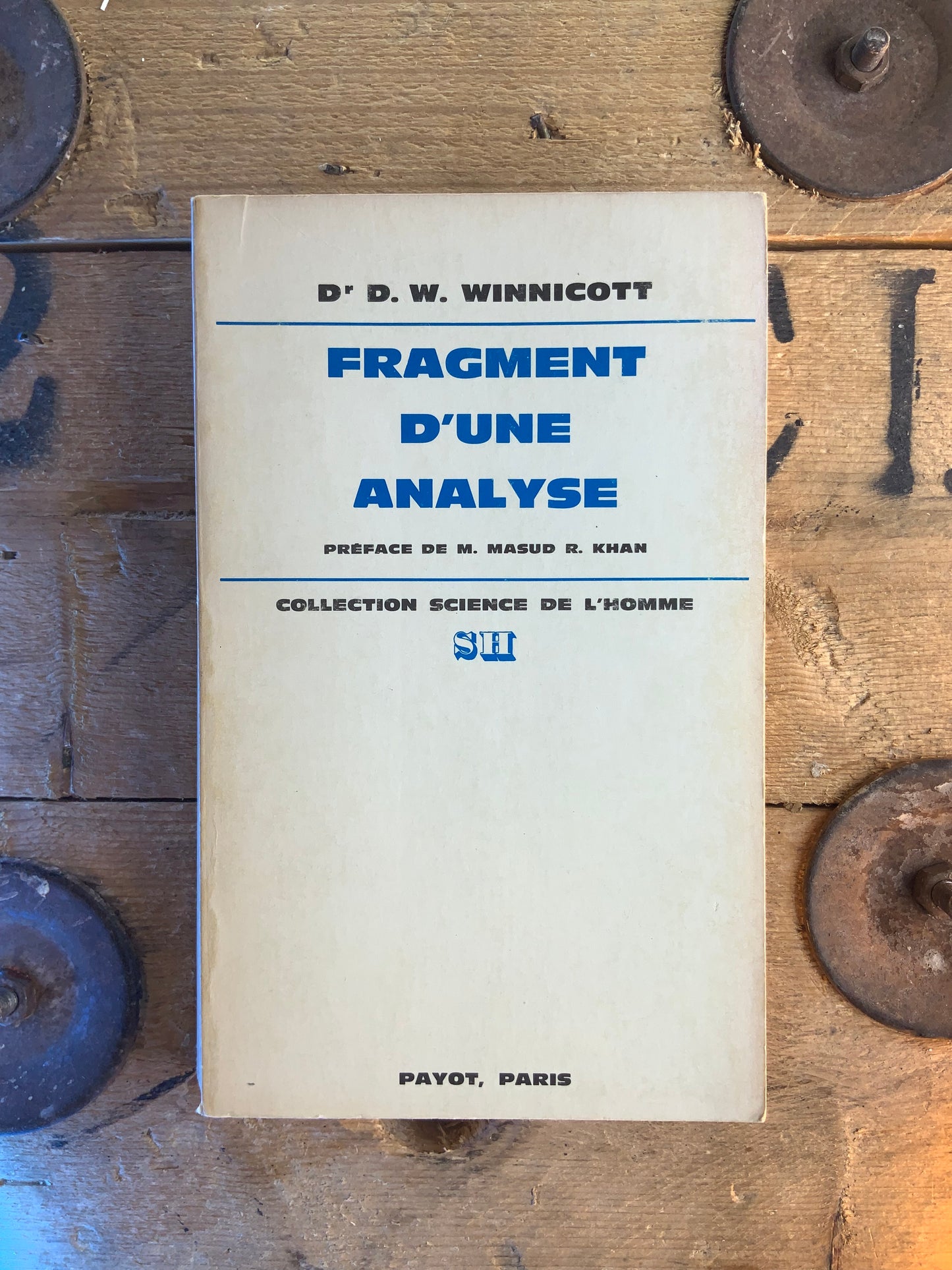 Fragment d’une analyse - Dr D.W. Winnicott