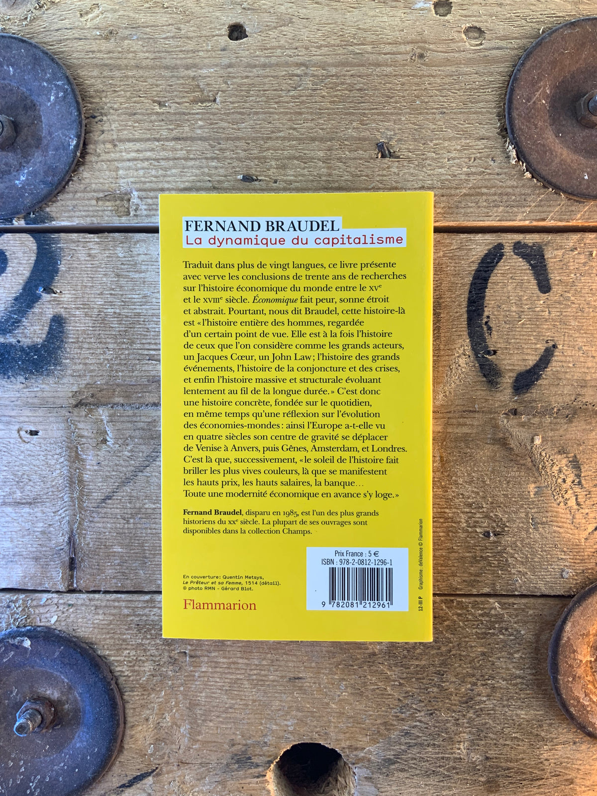 La dynamique du capitalisme - Fernand Braudel