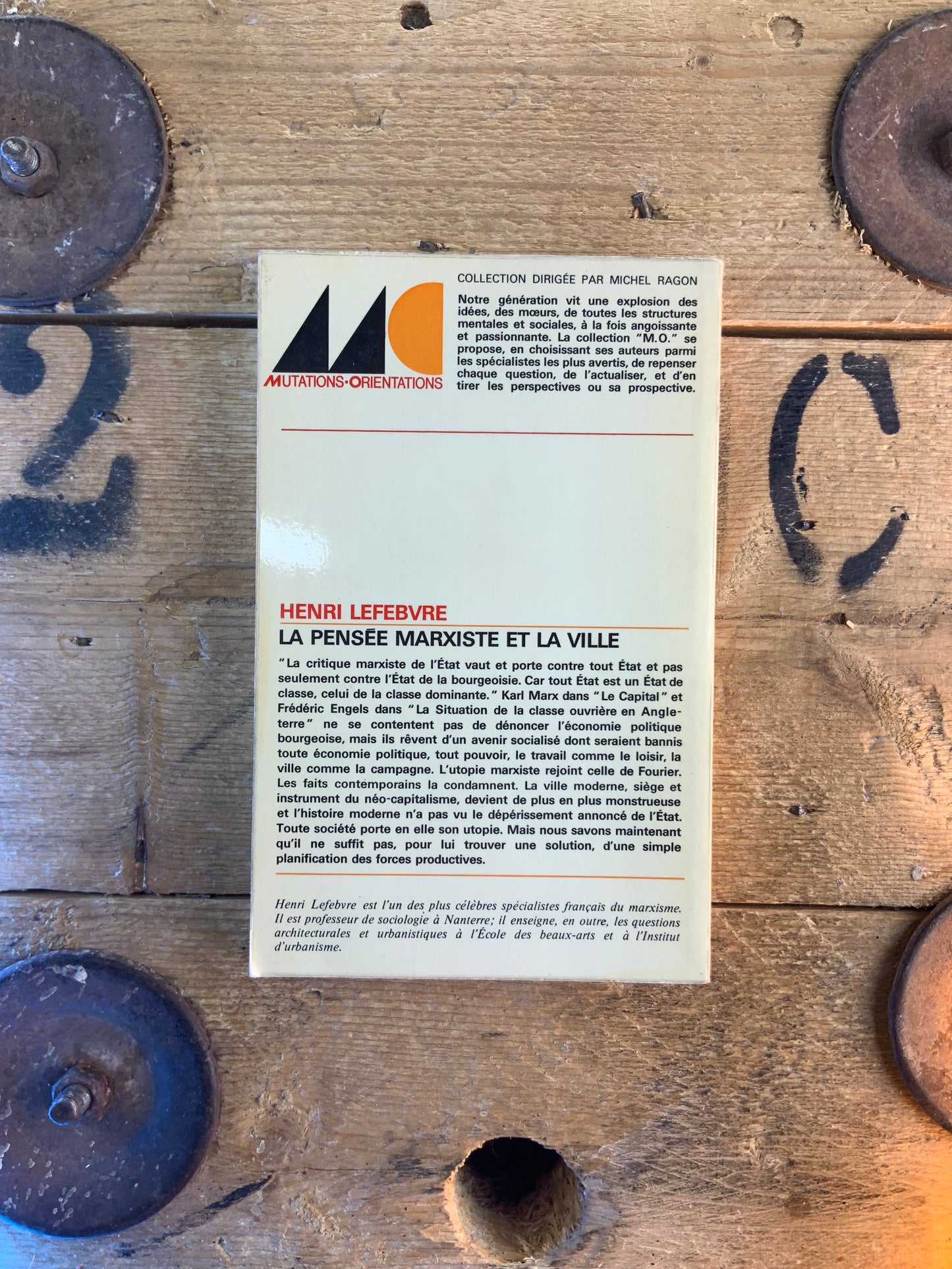 La pensée marxiste et la ville - Henri Lefebvre