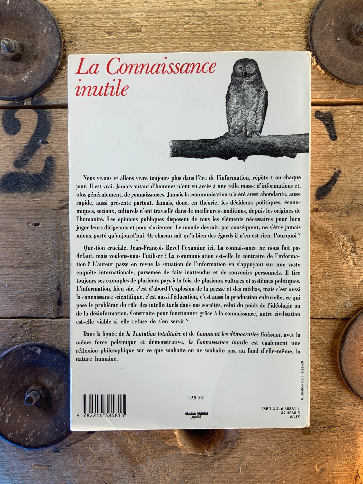 La connaissance inutile - Jean-François Revel