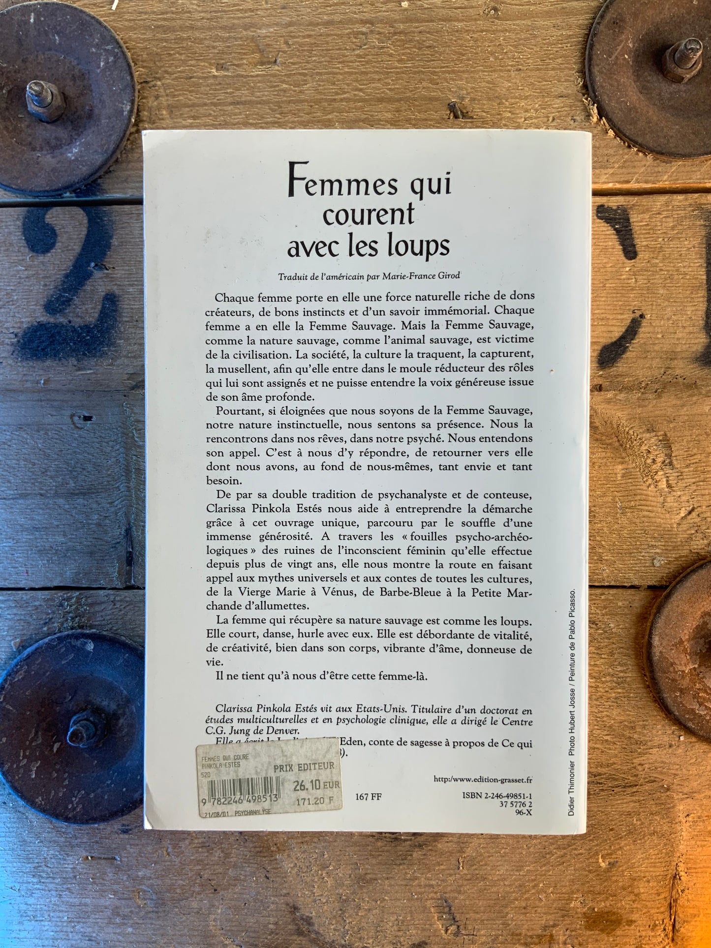 Femmes qui courent avec les loups : histoires et mythes de l’archétype de la femme sauvage - Clarissa Pinkola Estès