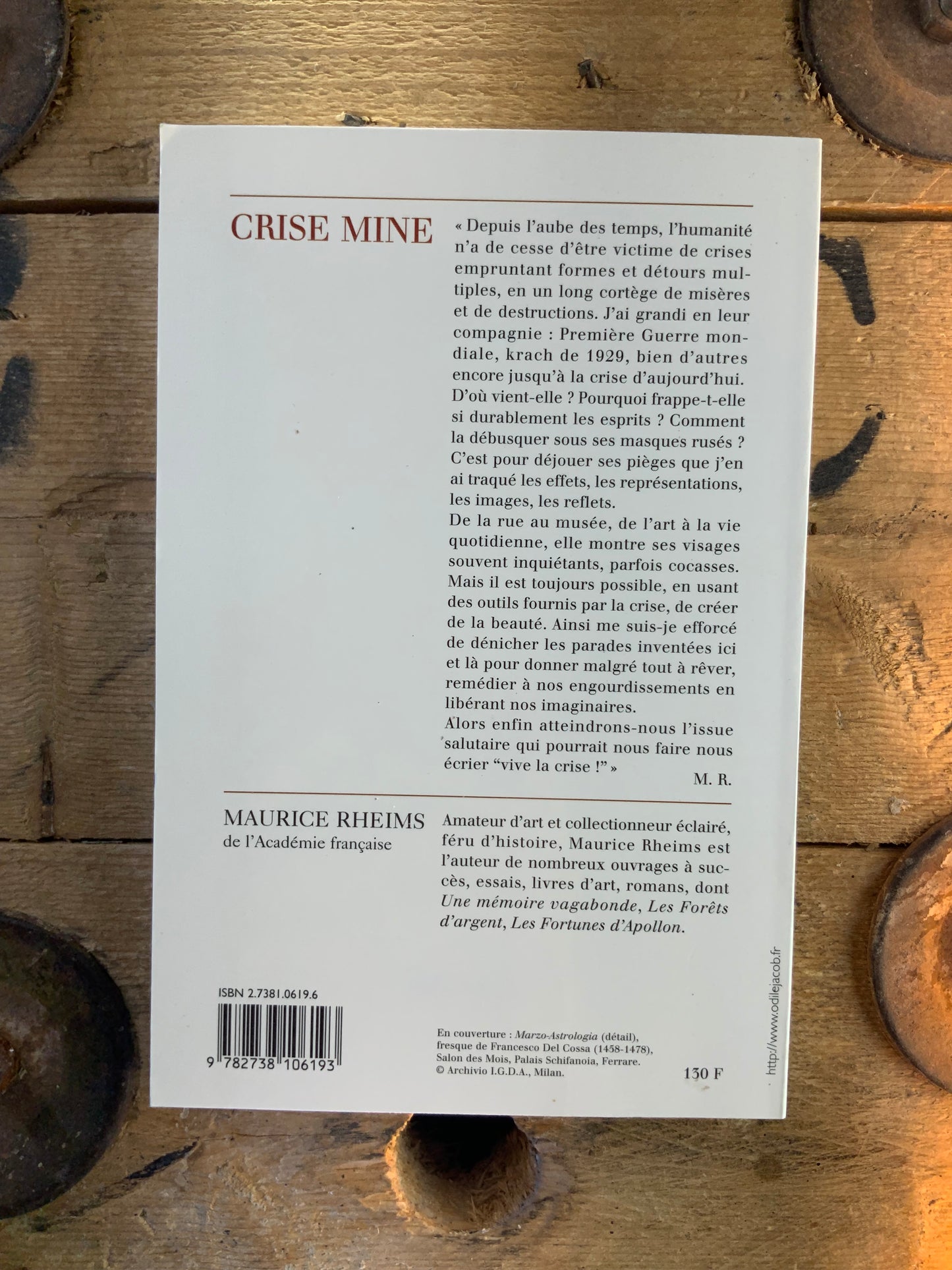 Crise mine - Maurice Rheims