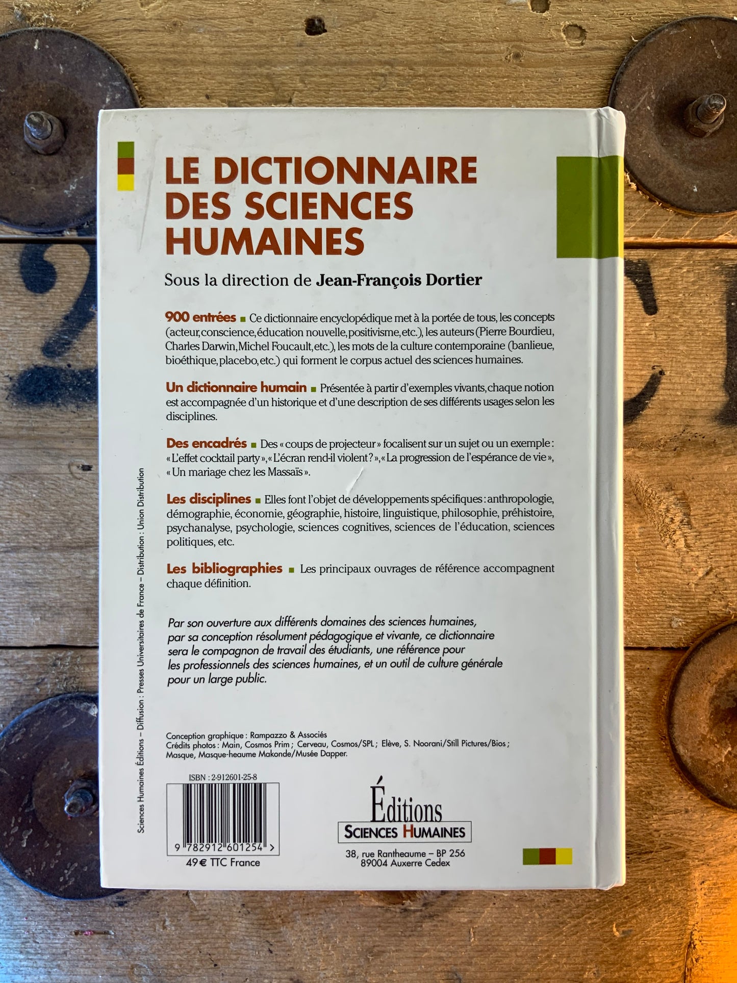 Le dictionnaire des sciences humaines - Jean-François Dortier