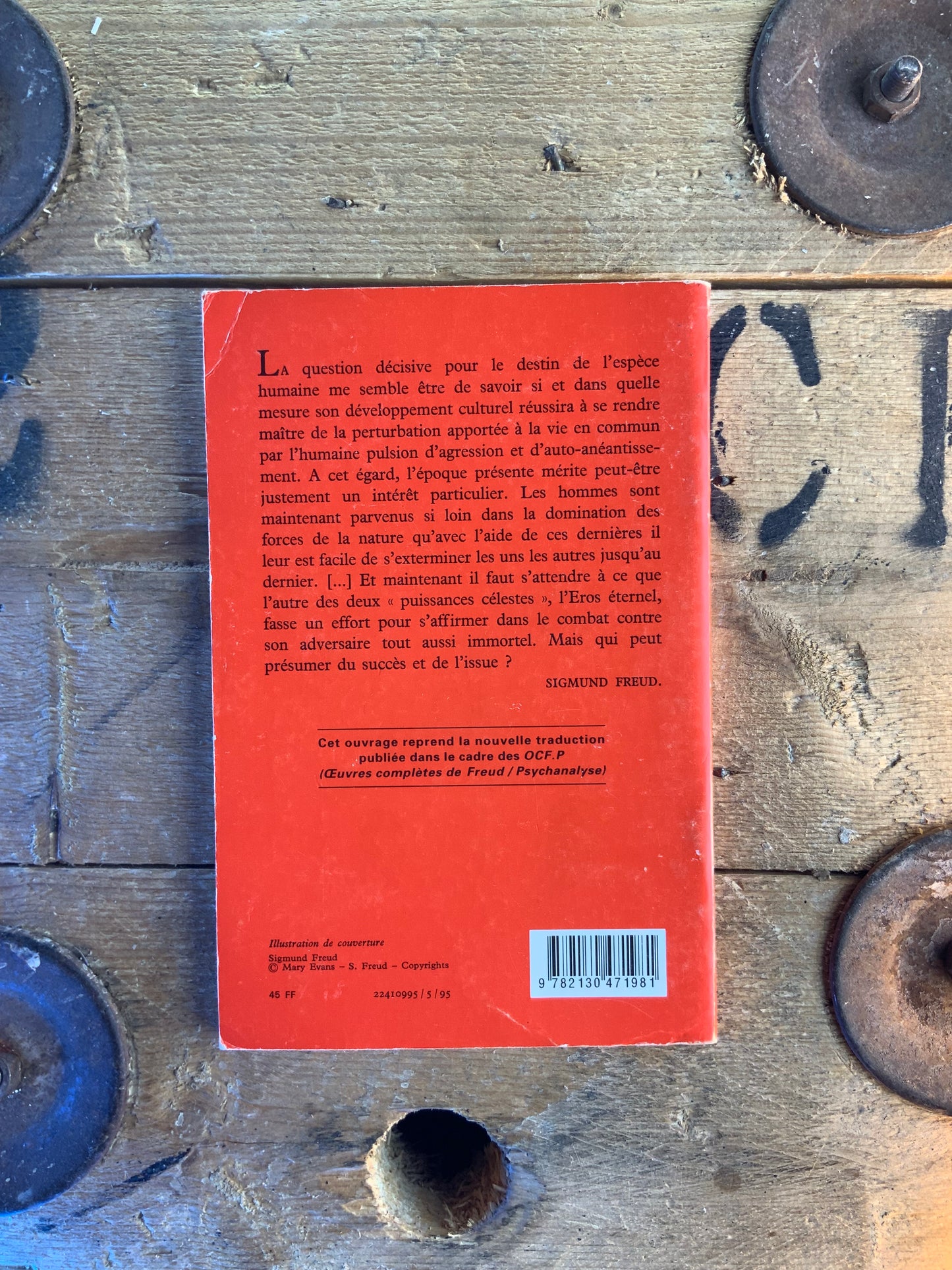 La malaise dans la culture - Sigmund Freud